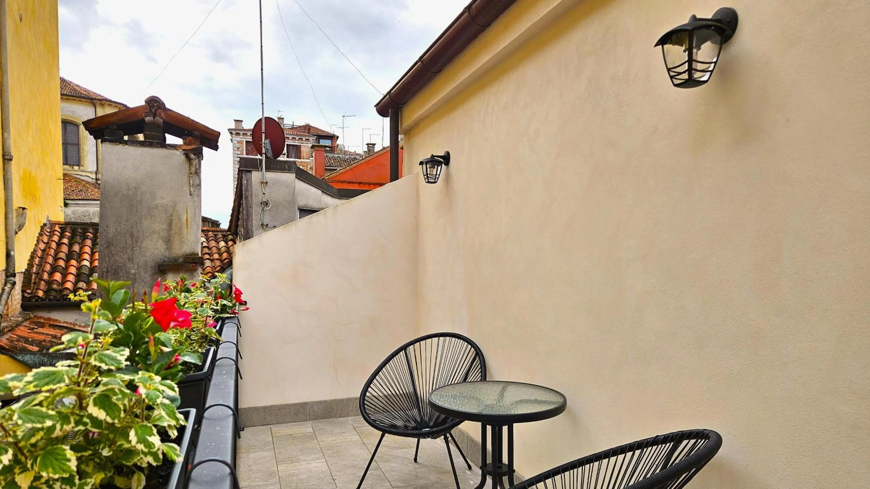 Balcony/Terrace in Hotel Guerrini