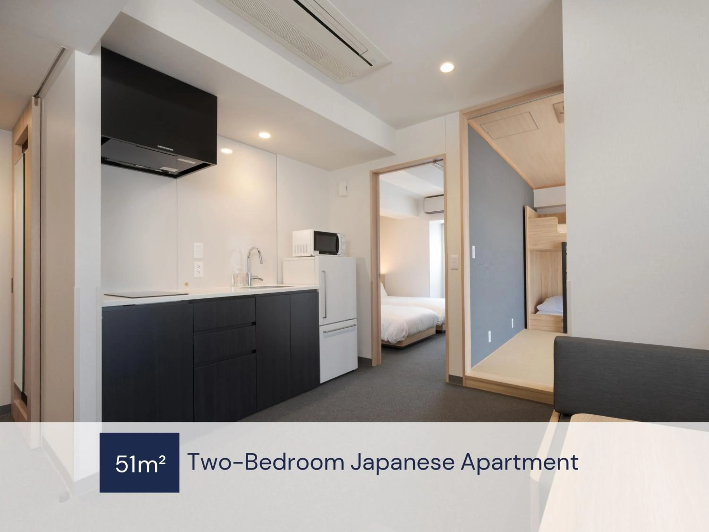 Photo of the whole room in MIMARU Osaka Namba Station