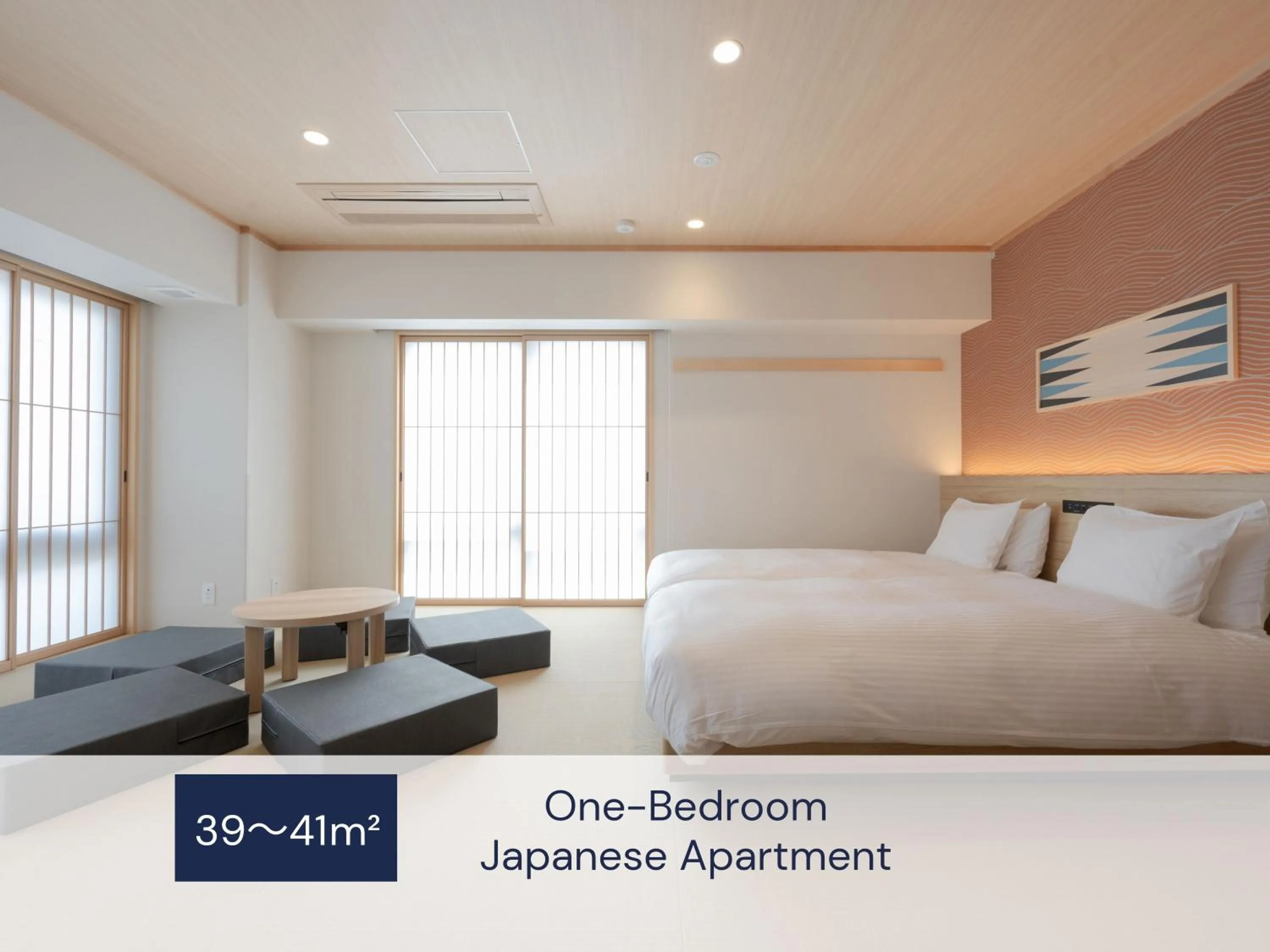 Photo of the whole room, Bed in MIMARU Osaka Namba Station