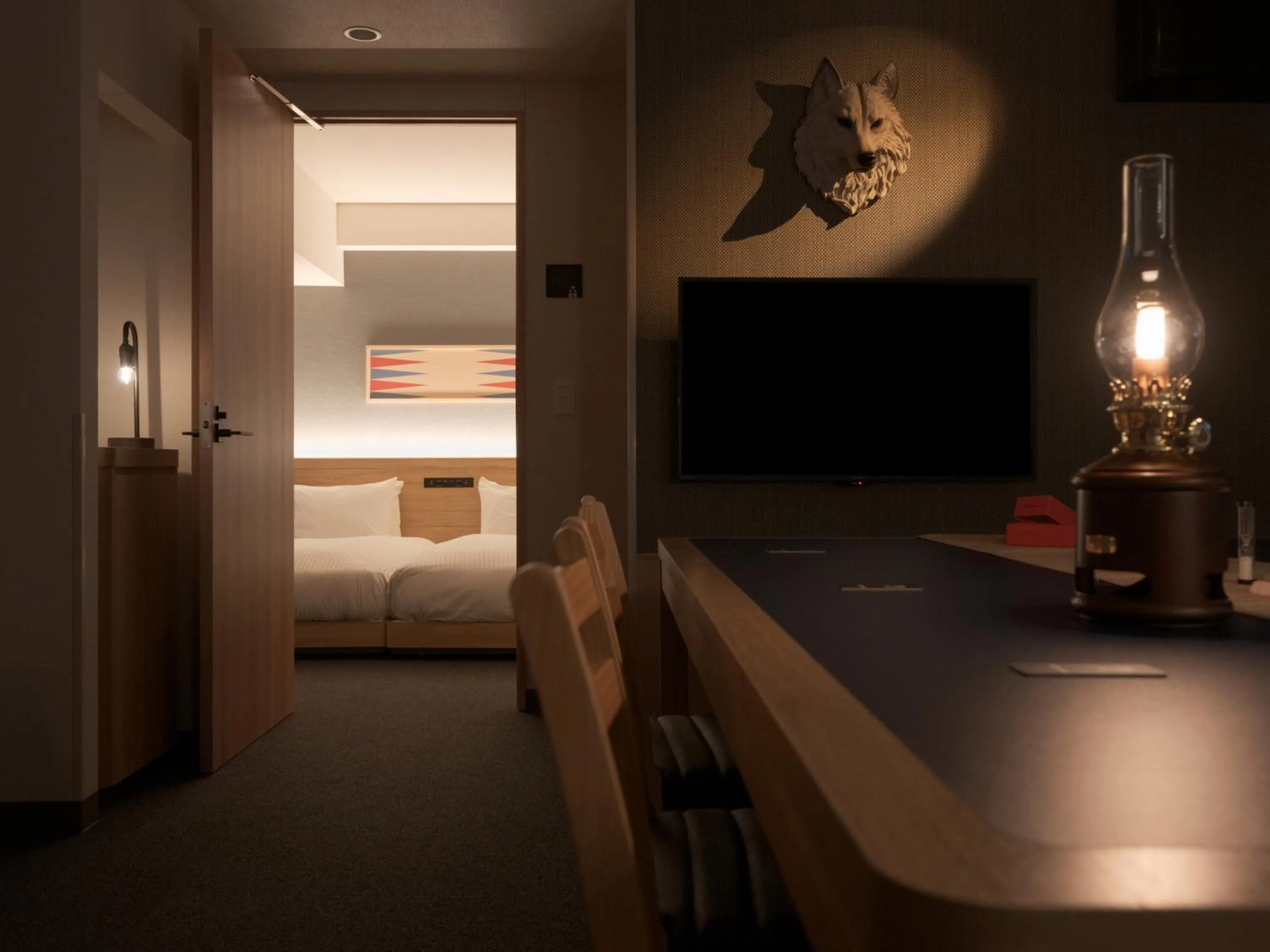 Photo of the whole room, Bed in MIMARU Osaka Namba Station