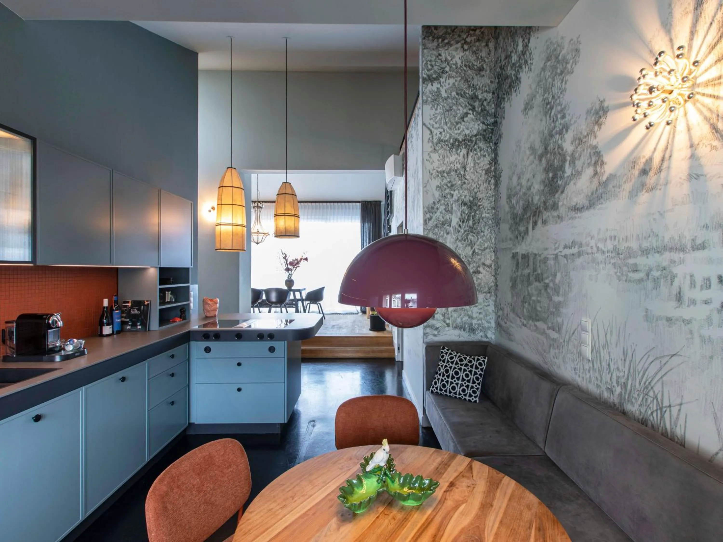 Kitchen or kitchenette in Gorki Apartments