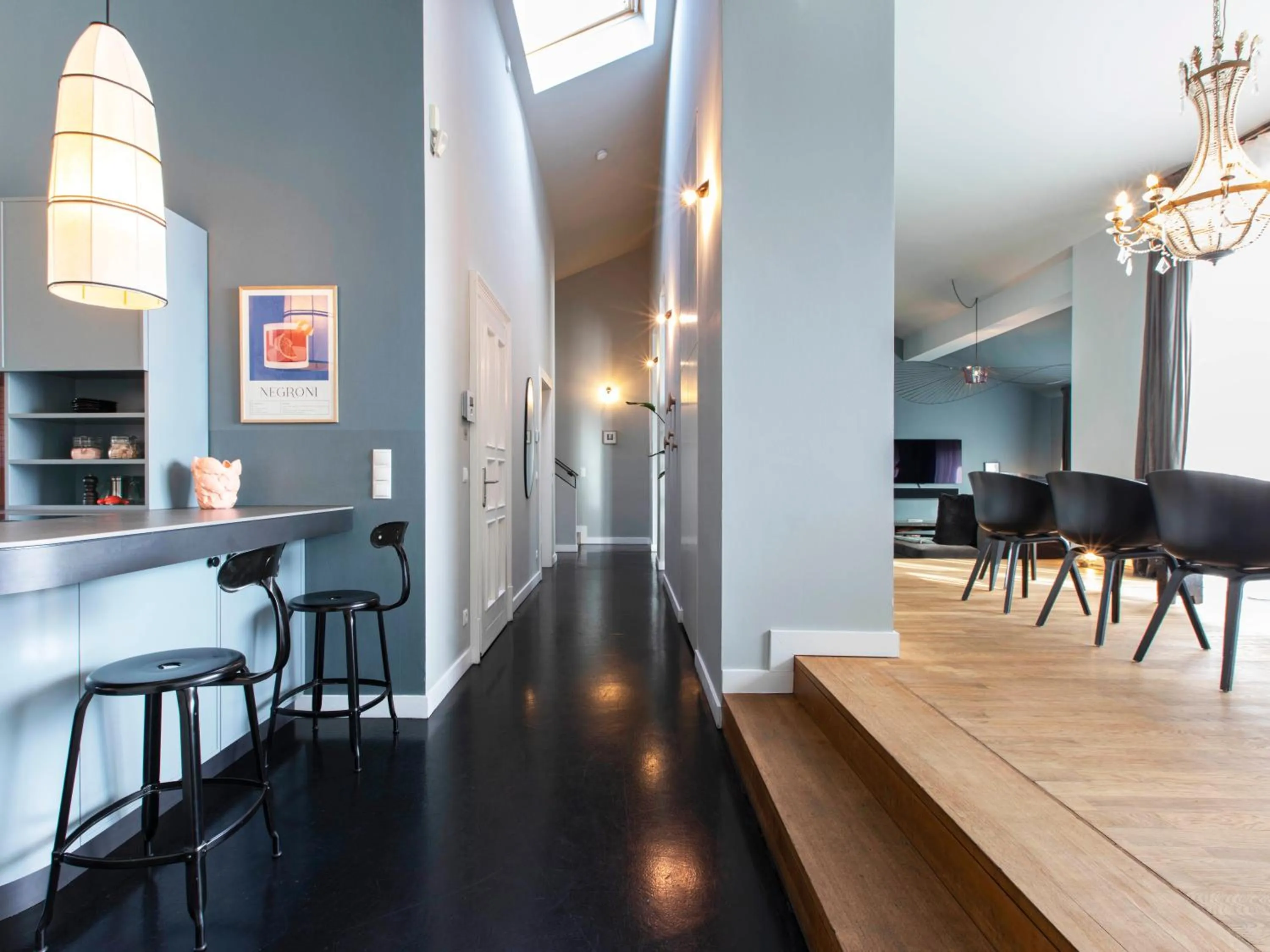 Living room in Gorki Apartments