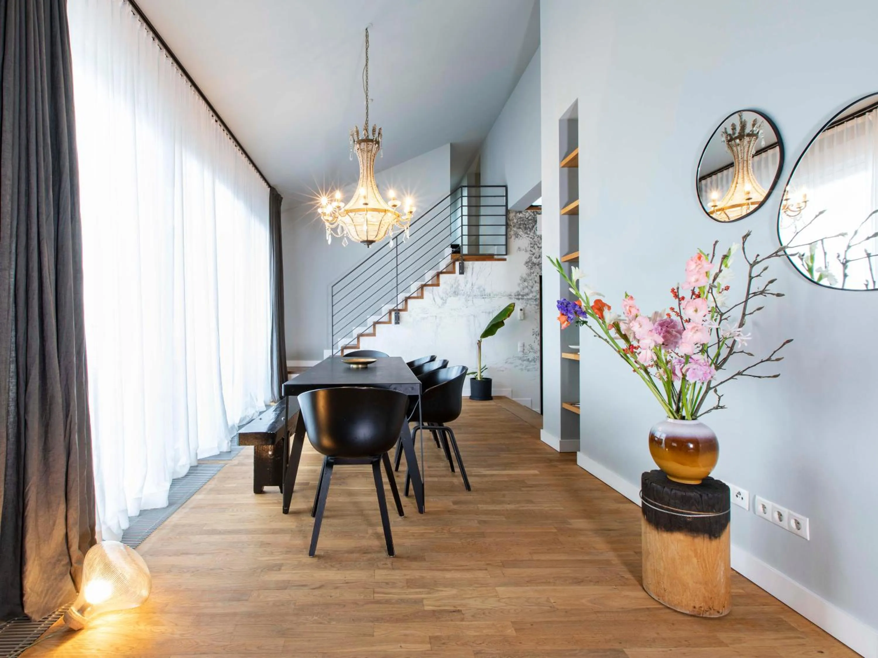 Dining area in Gorki Apartments
