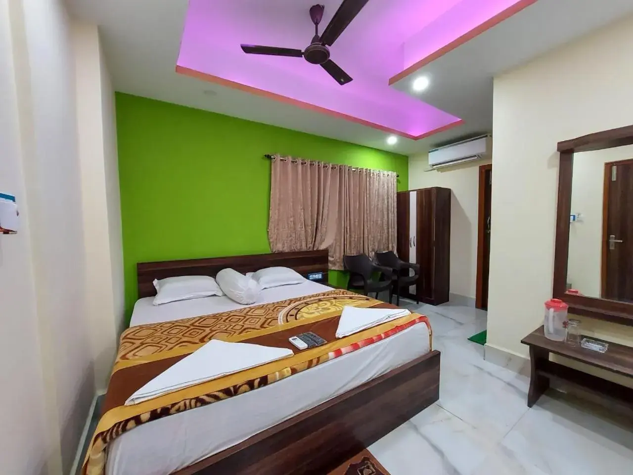 Bed in ICONIC Hotel Digha Bed in ICONIC Hotel Digha