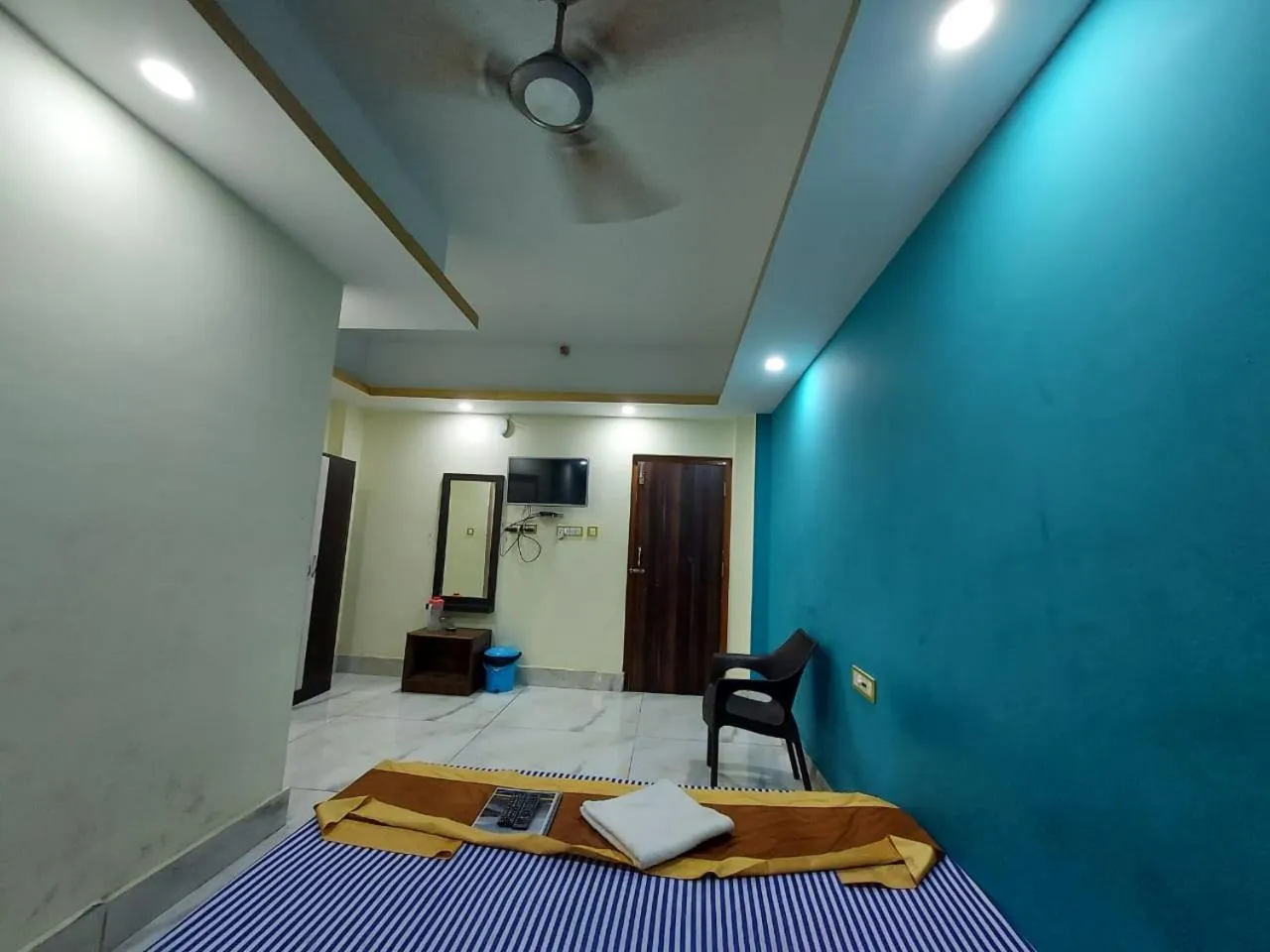 Bed in ICONIC Hotel Digha