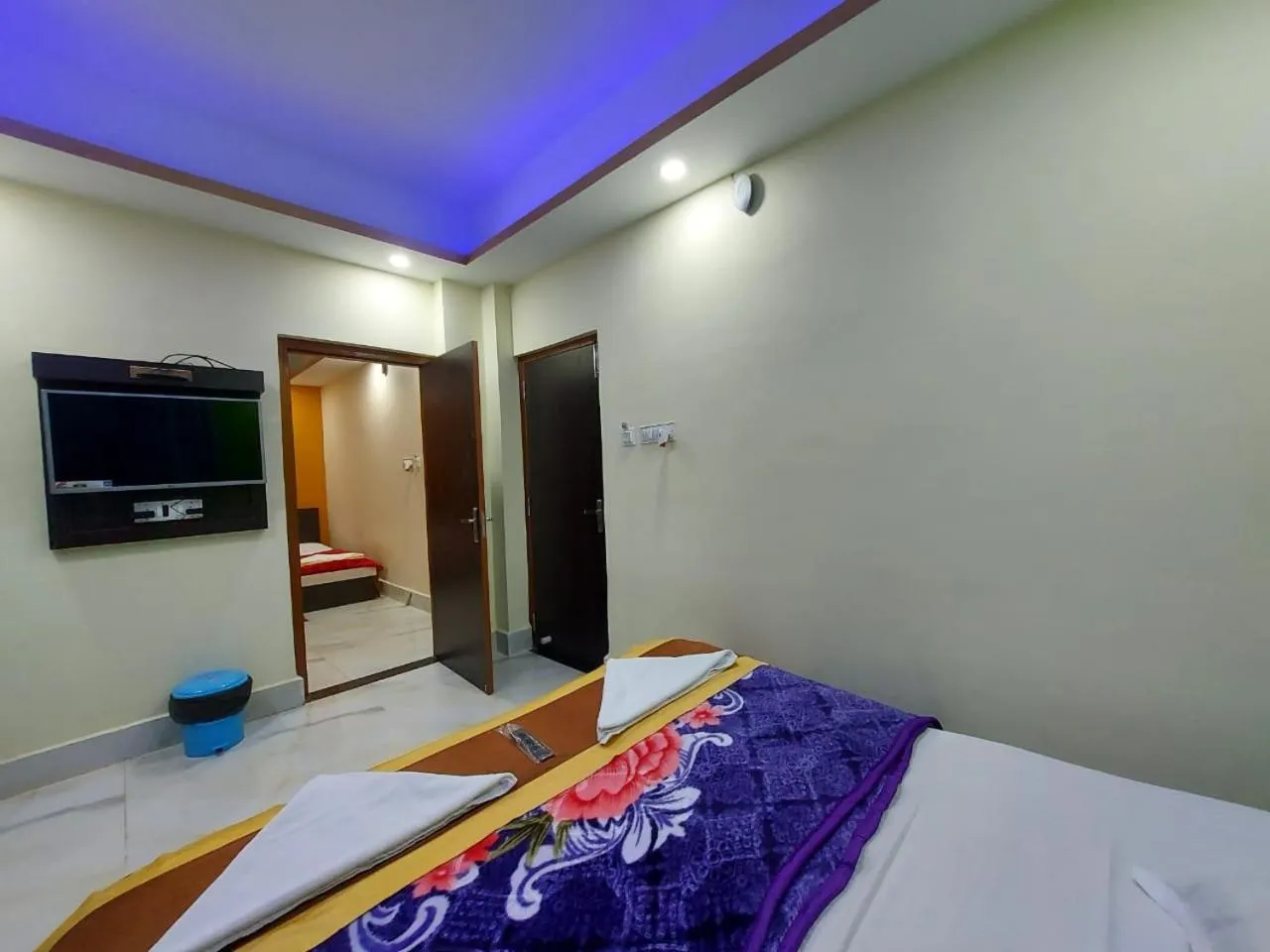 Bed in ICONIC Hotel Digha