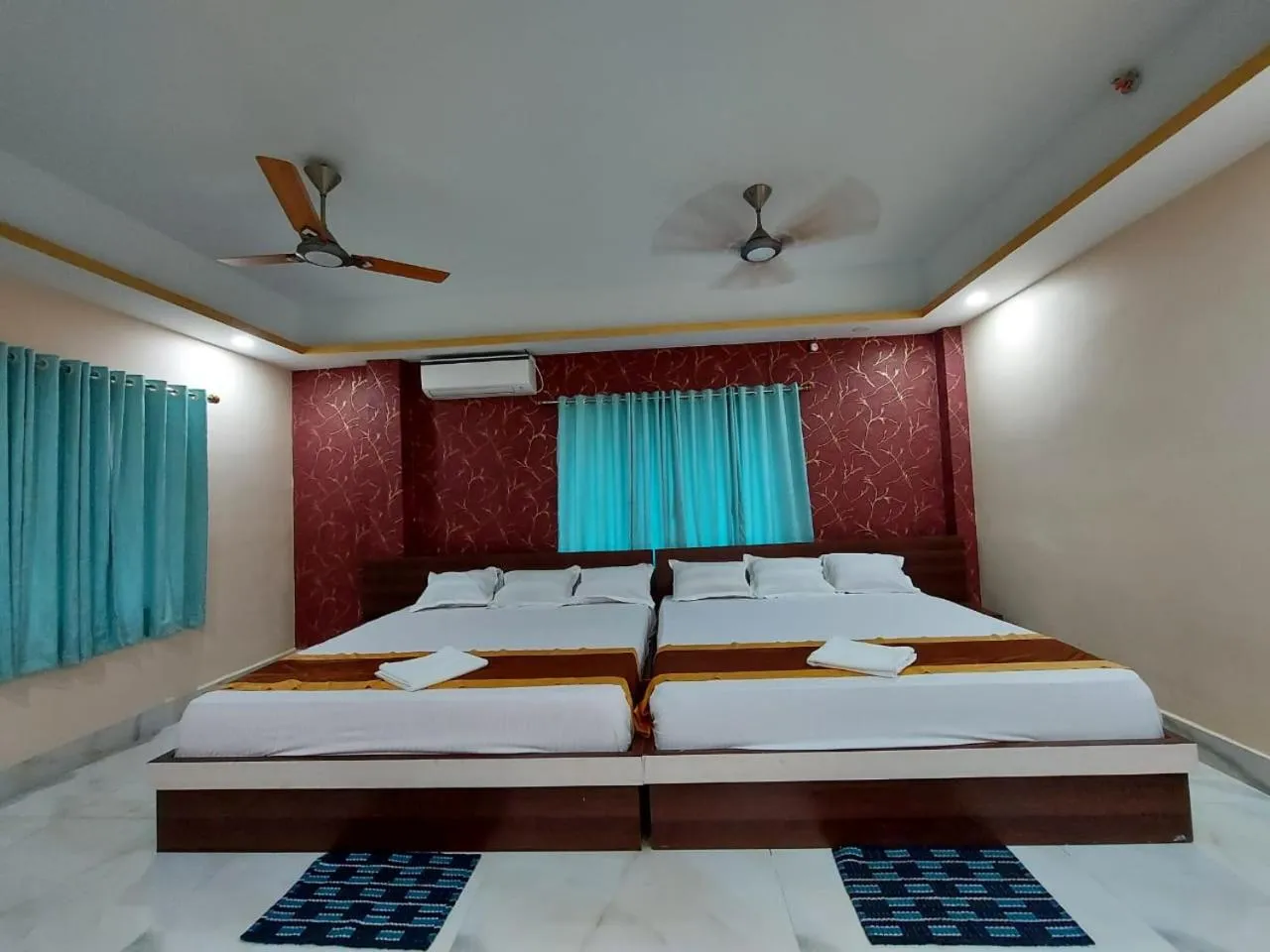 Bed in ICONIC Hotel Digha