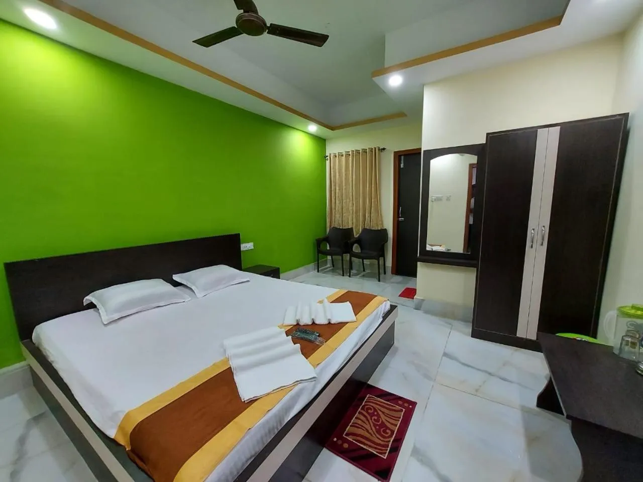 Bed in ICONIC Hotel Digha