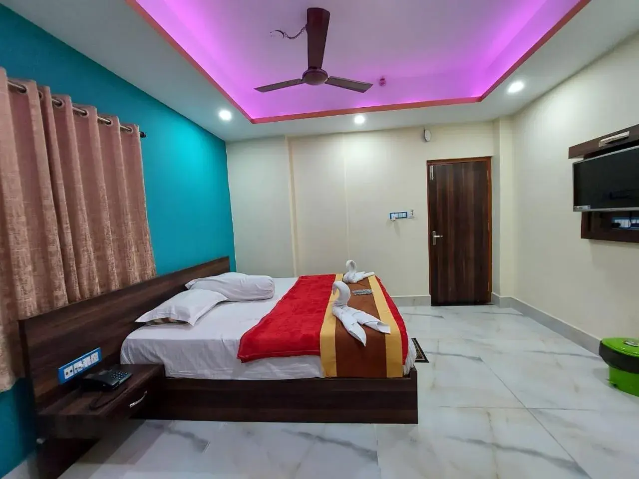 Bed in ICONIC Hotel Digha Bed in ICONIC Hotel Digha