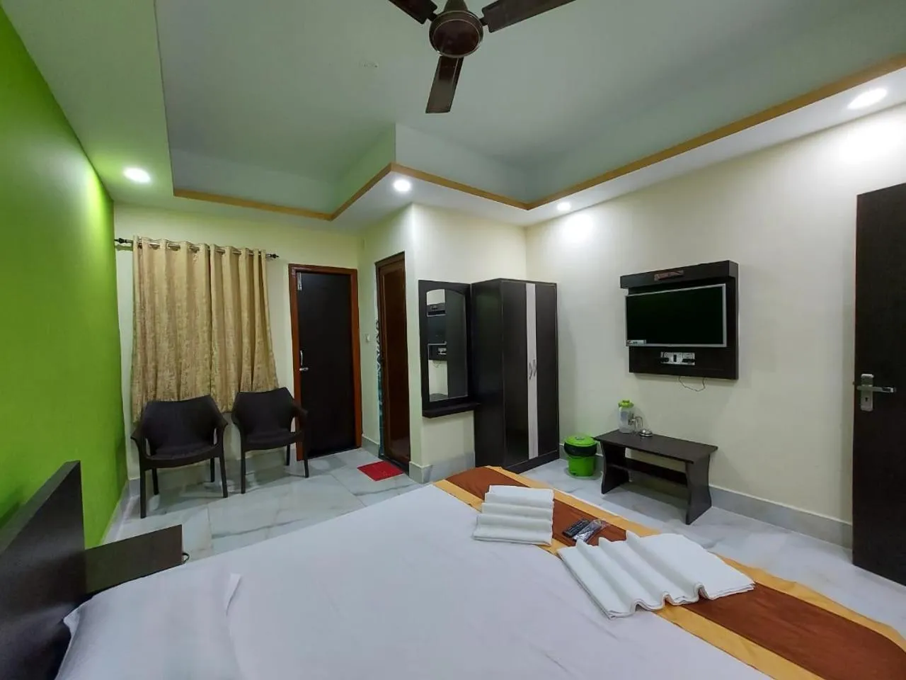 Bed in ICONIC Hotel Digha