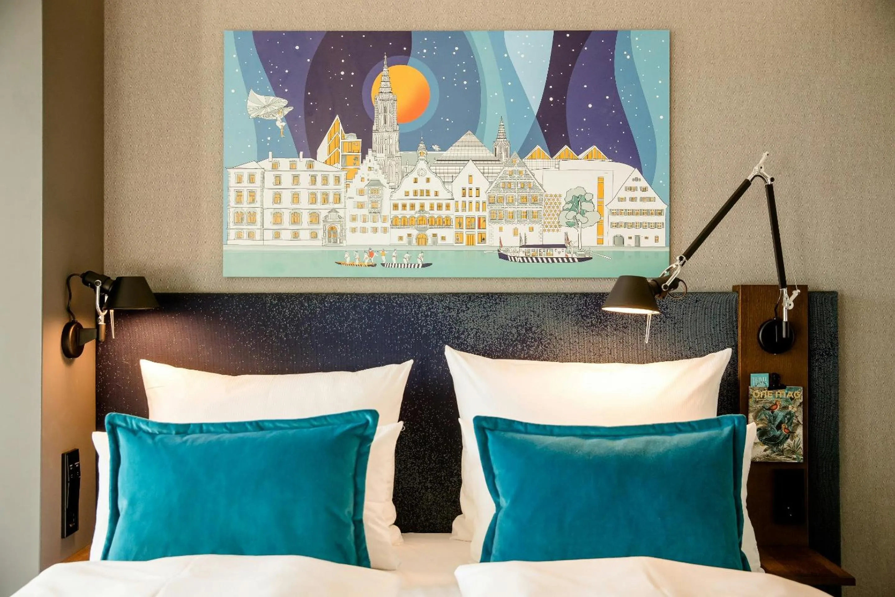 Photo of the whole room in Motel One Ulm