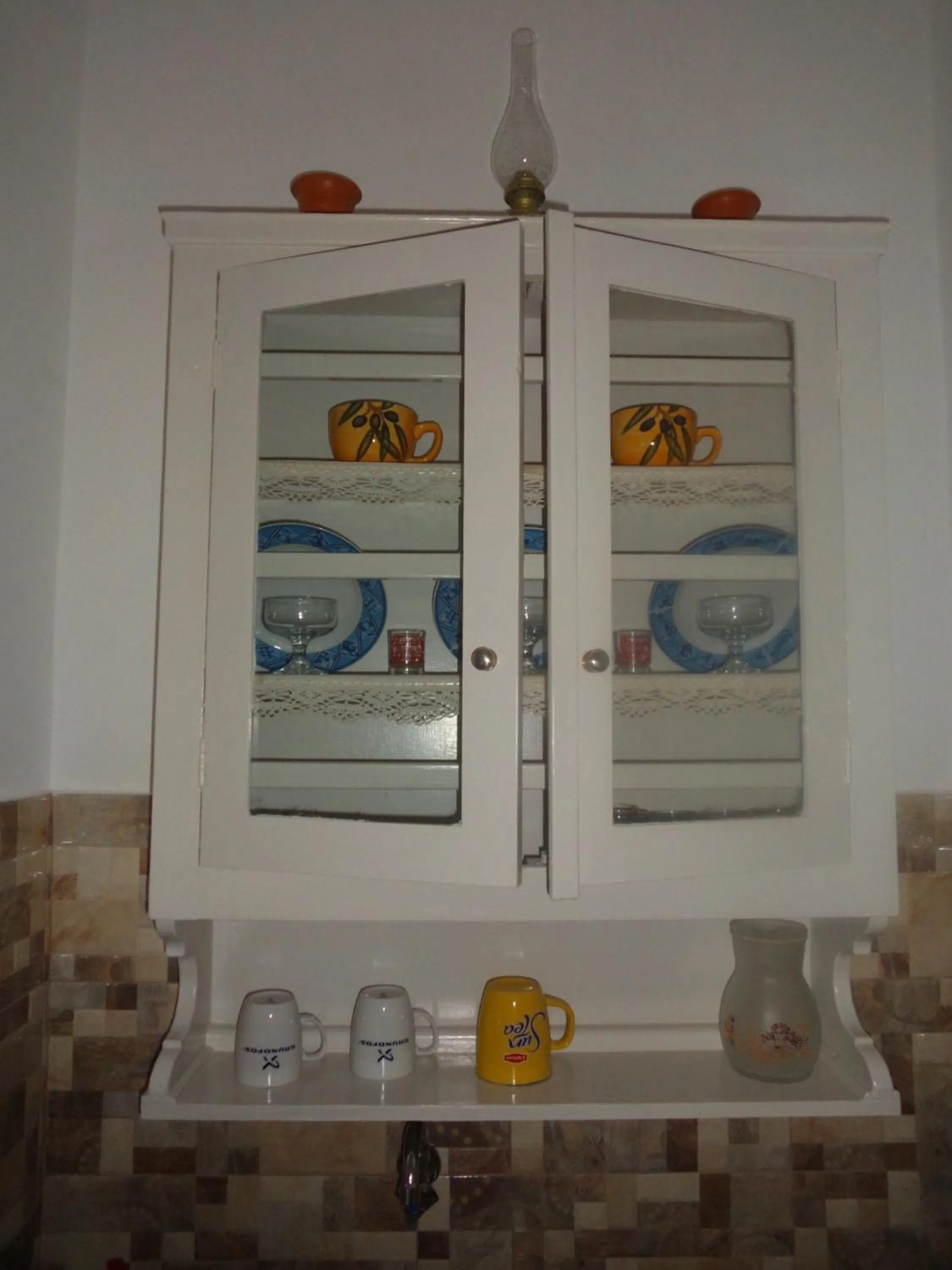 Kitchen or kitchenette in Veroniki Studios