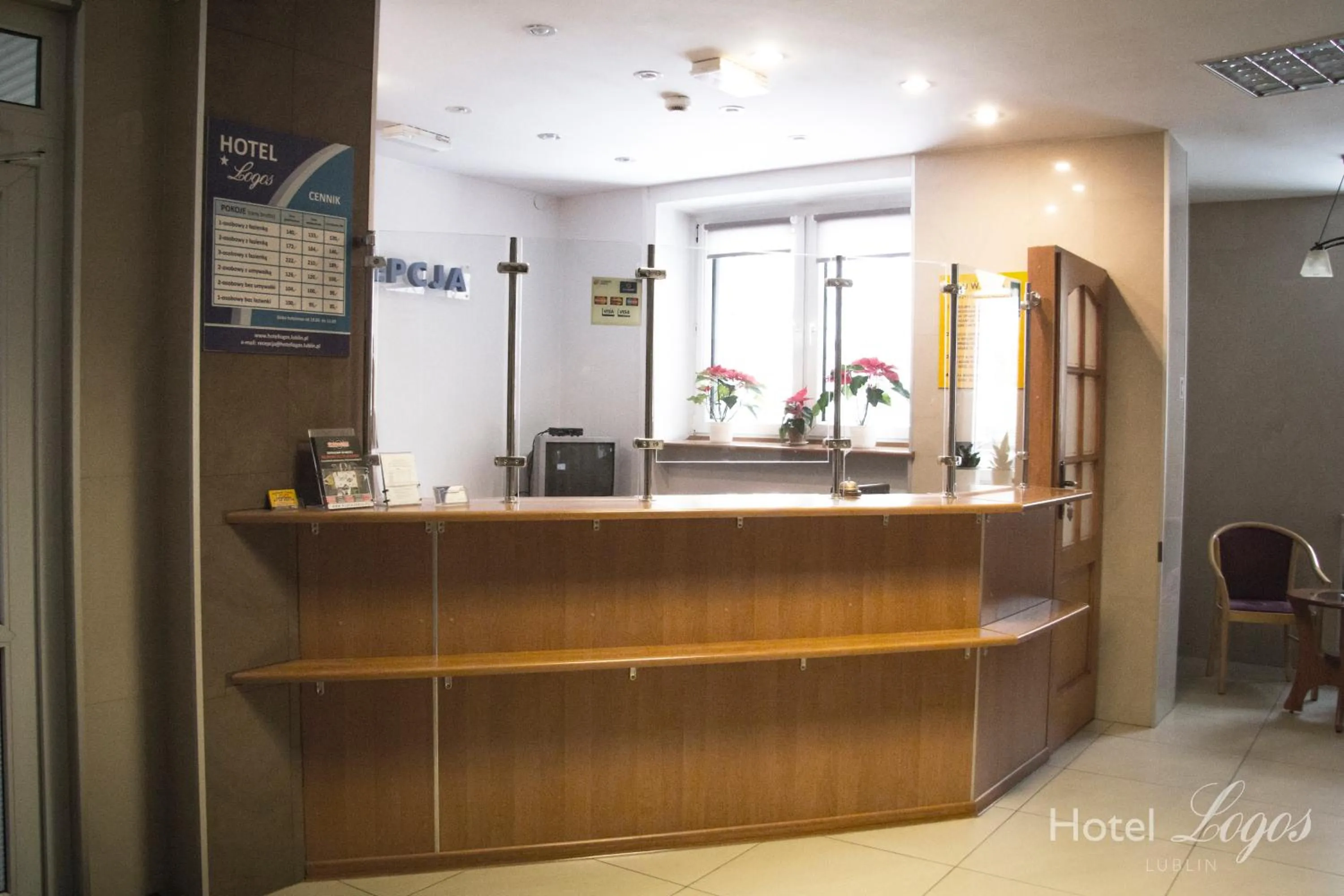 Lobby or reception in Hotel Logos