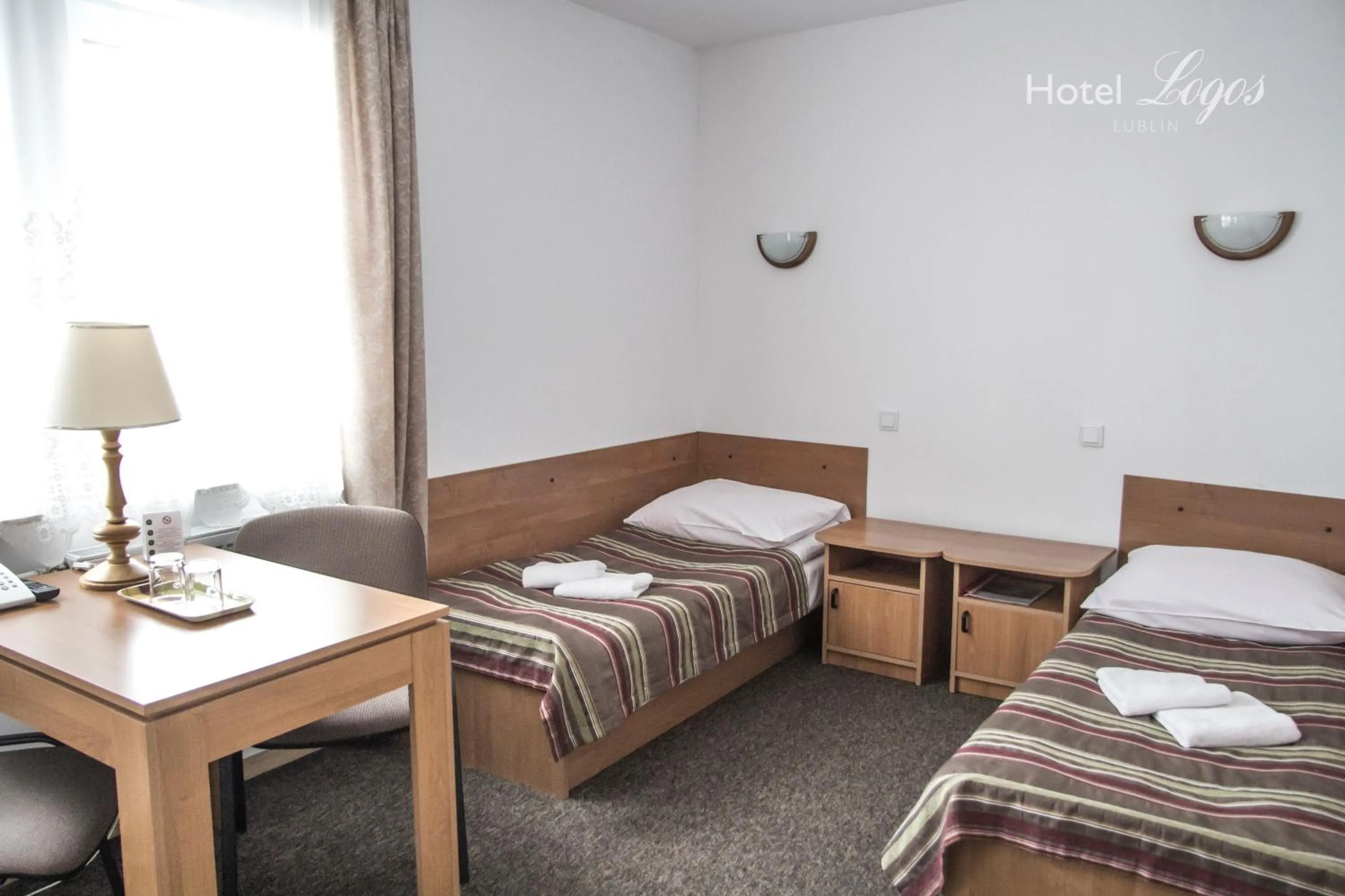 Bedroom, Bed in Hotel Logos