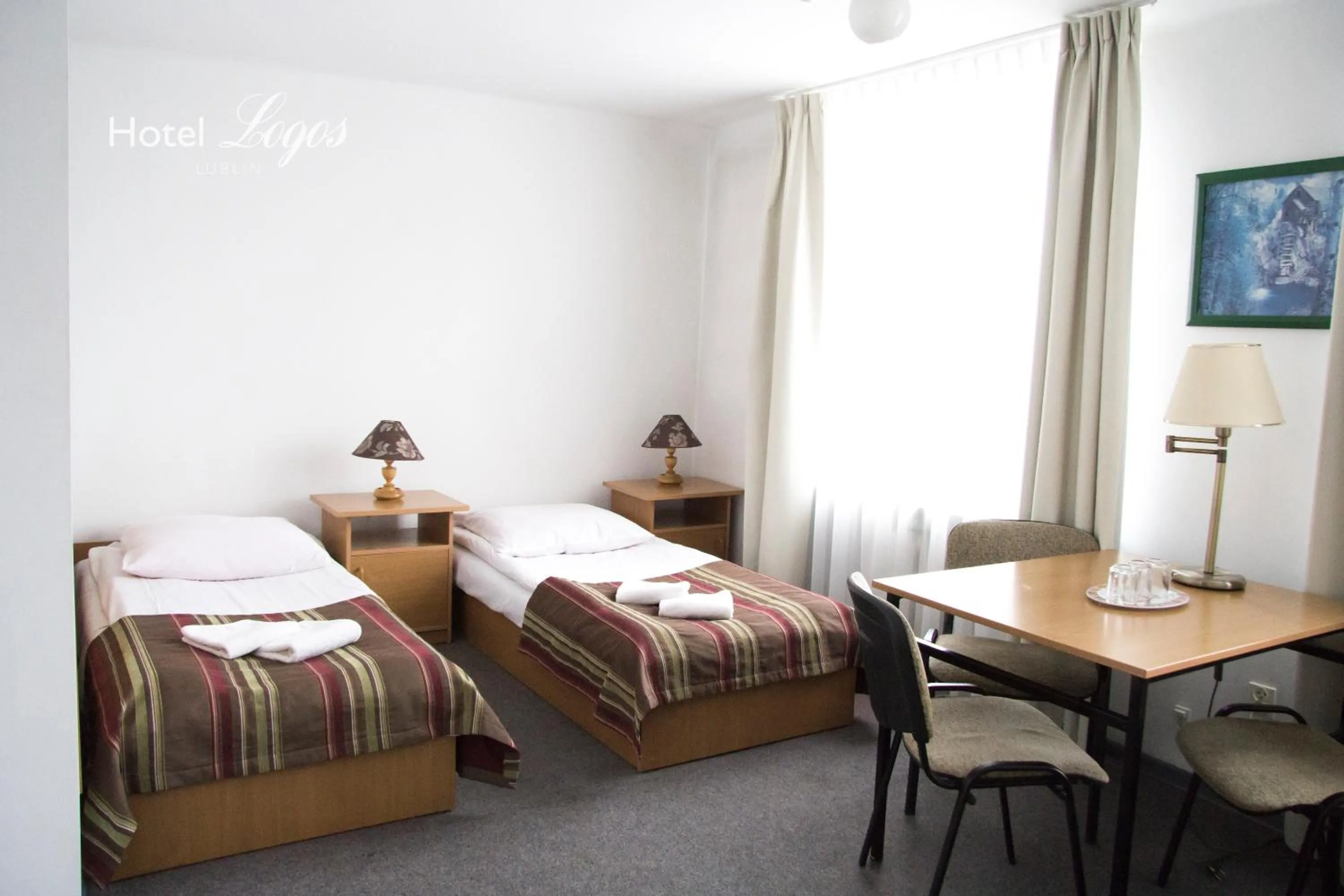 Bedroom, Bed in Hotel Logos