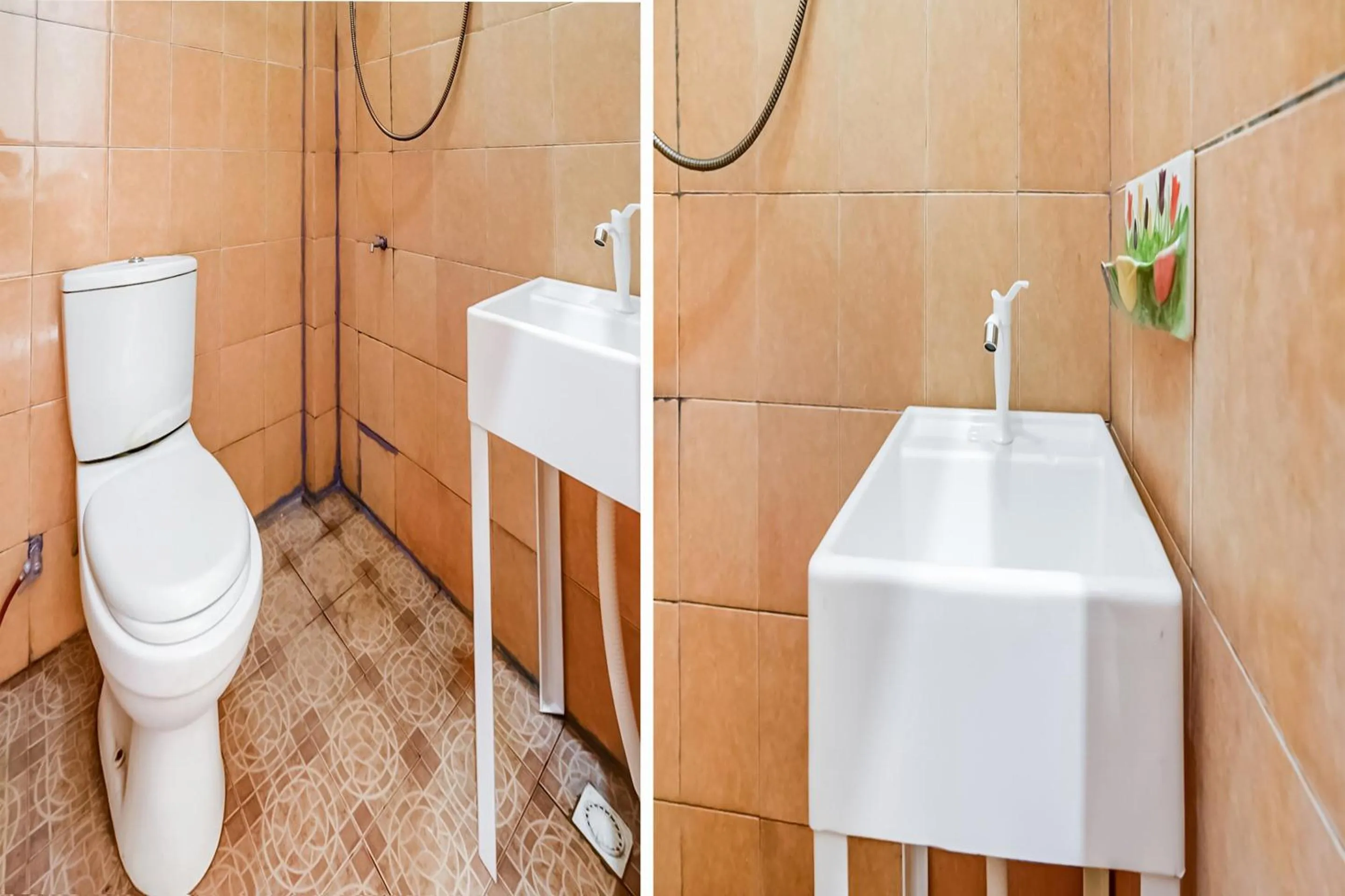 Bathroom in OYO Life 91160 Wisma Srijaya Syariah