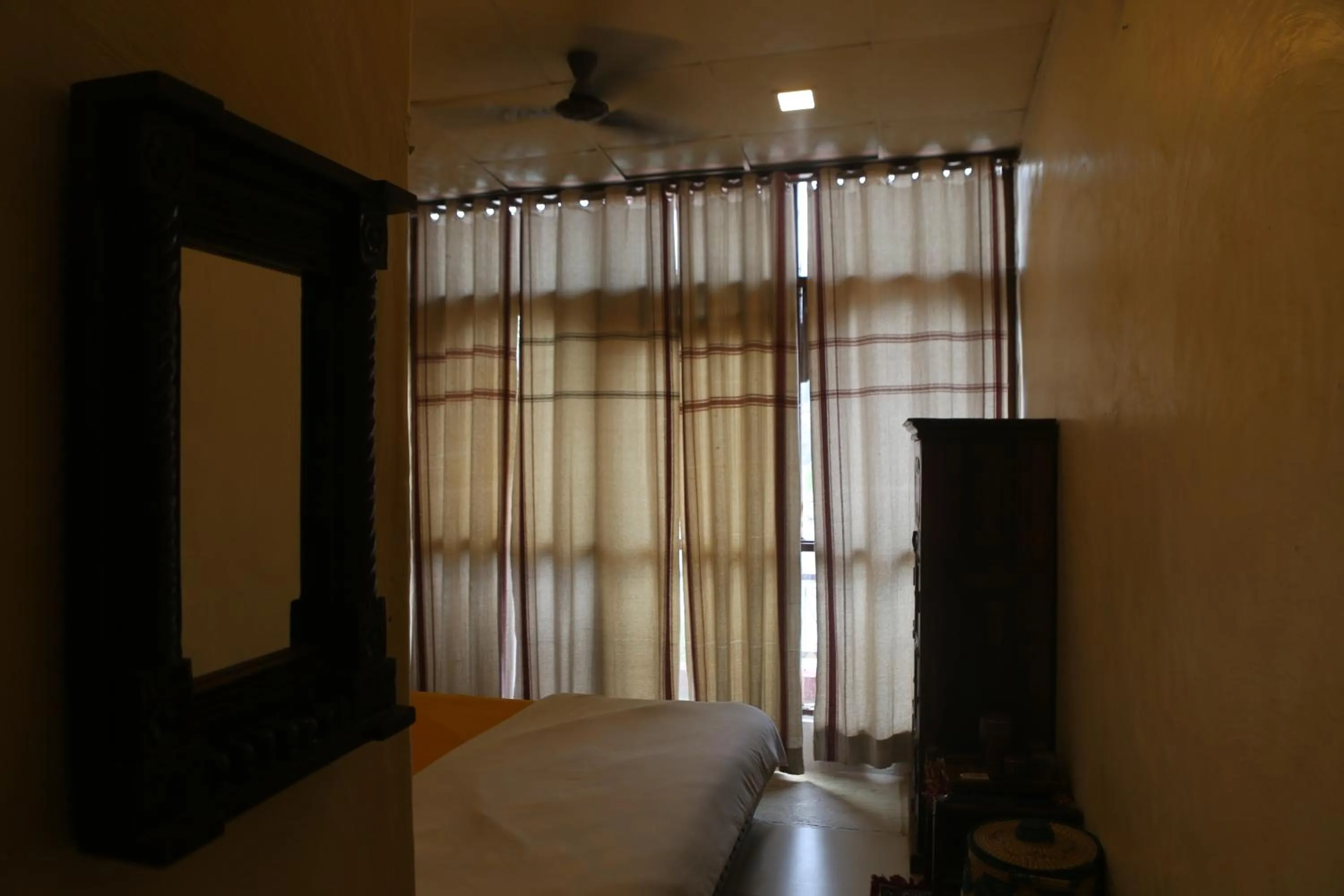 Bed in Vedic Dham Ganga