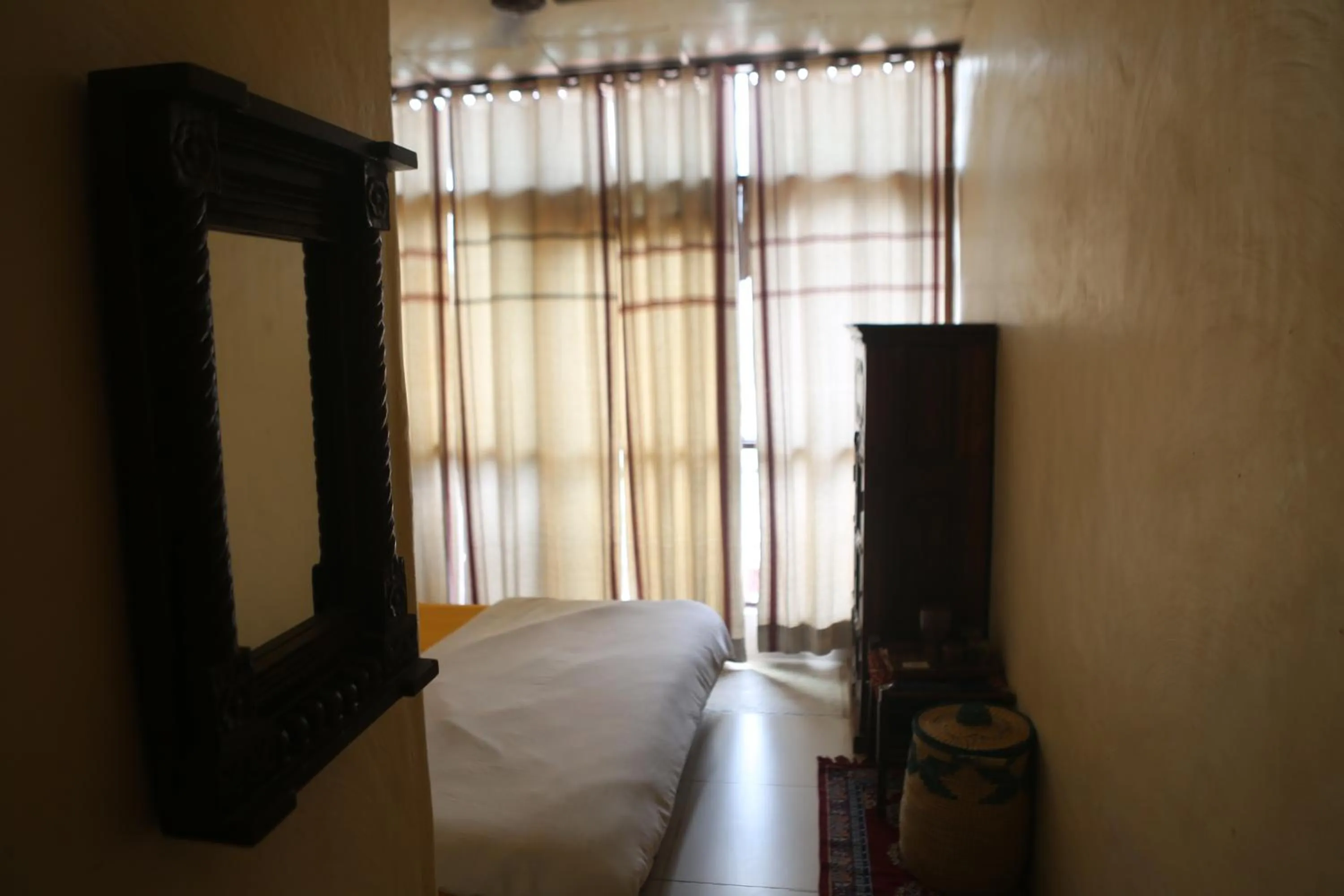 Bed in Vedic Dham Ganga