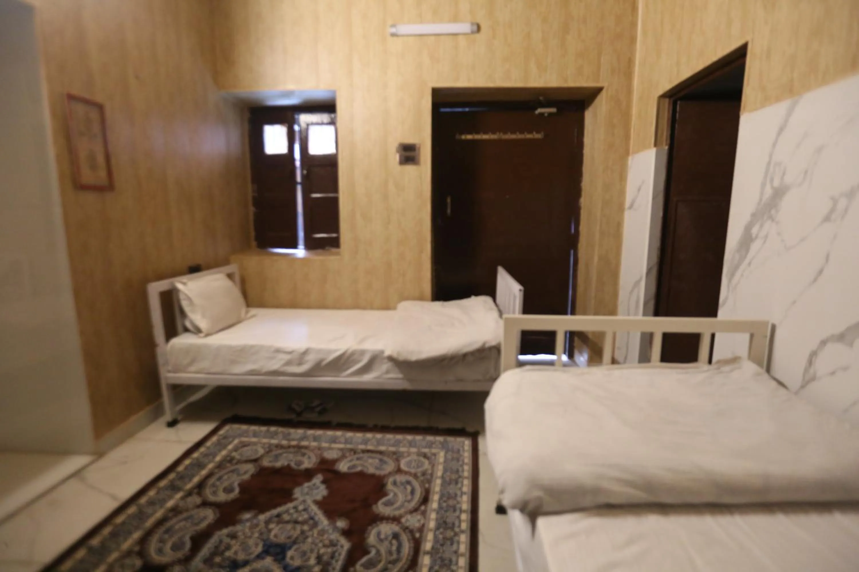 Bed in Vedic Dham Ganga