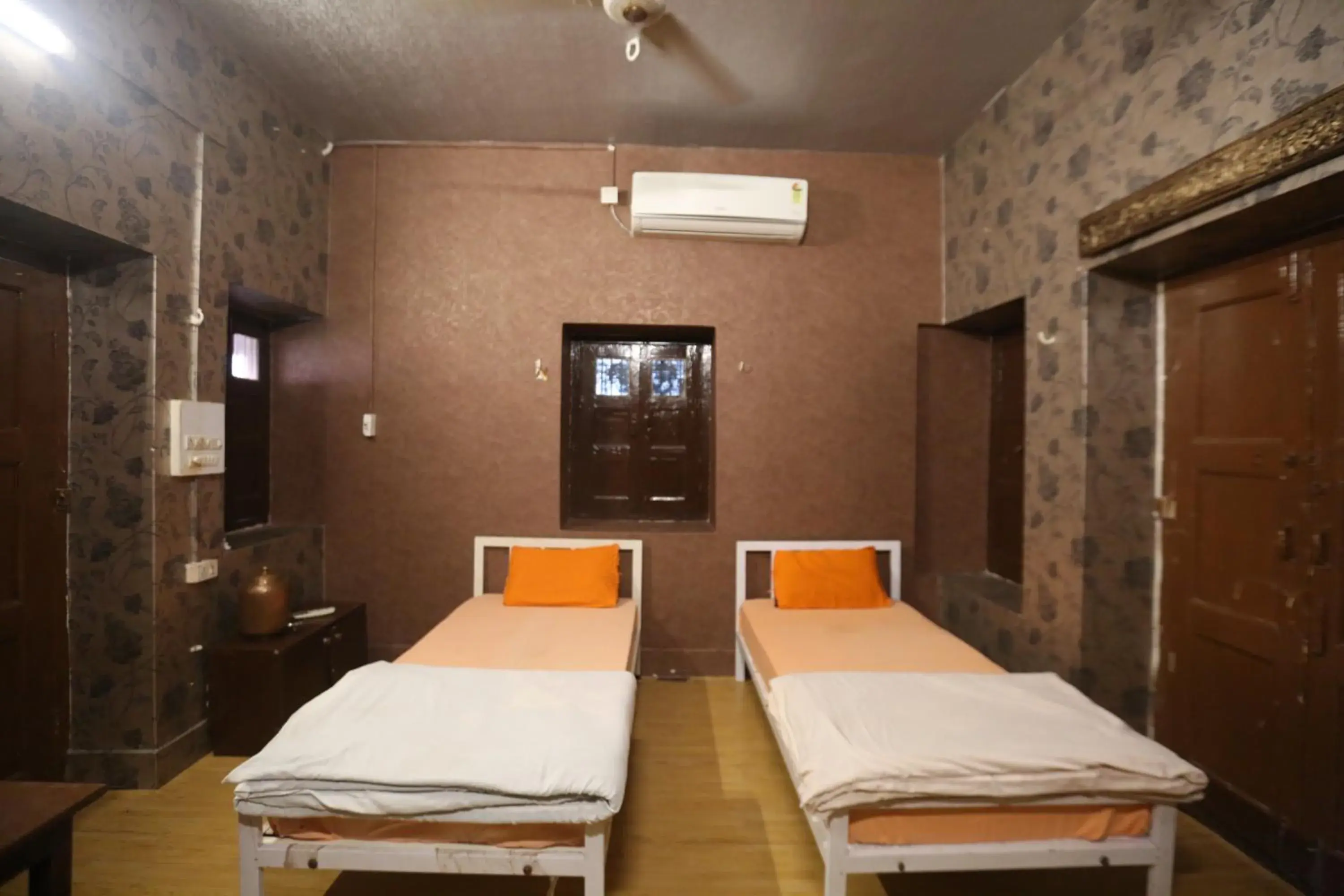 Photo of the whole room, Bed in Vedic Dham Ganga Photo of the whole room, Bed in Vedic Dham Ganga