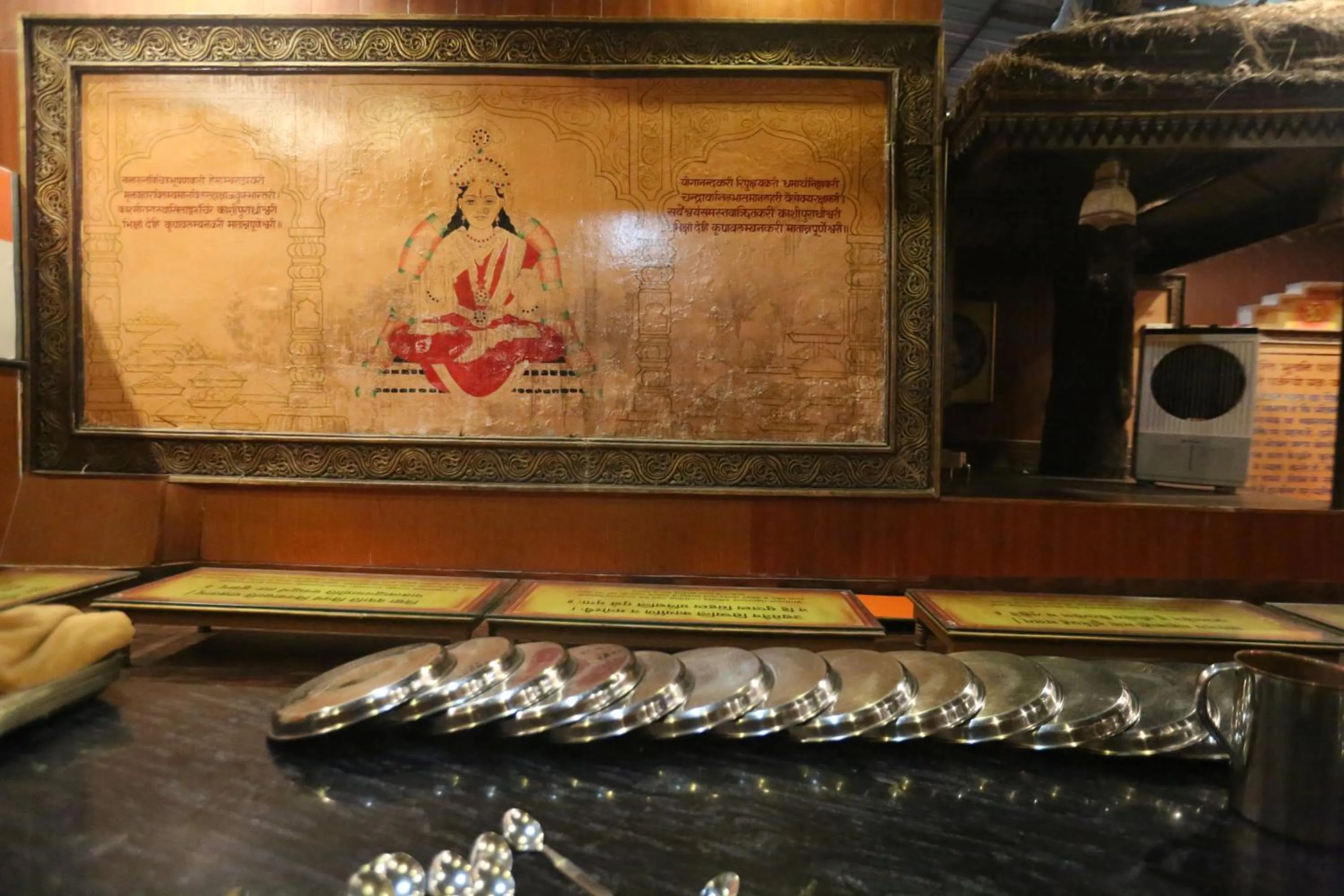 Restaurant/places to eat in Vedic Dham Ganga