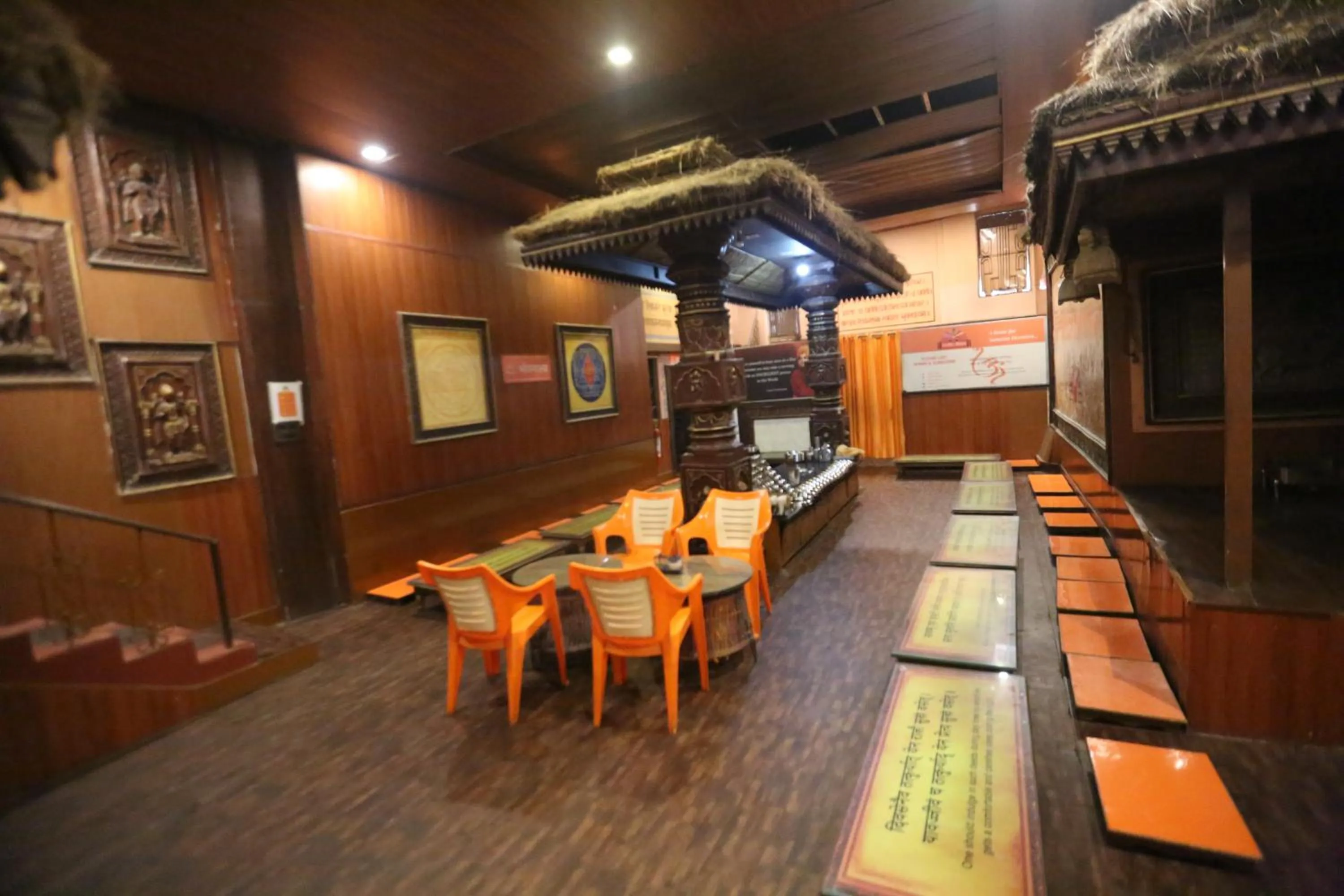 Restaurant/places to eat in Vedic Dham Ganga