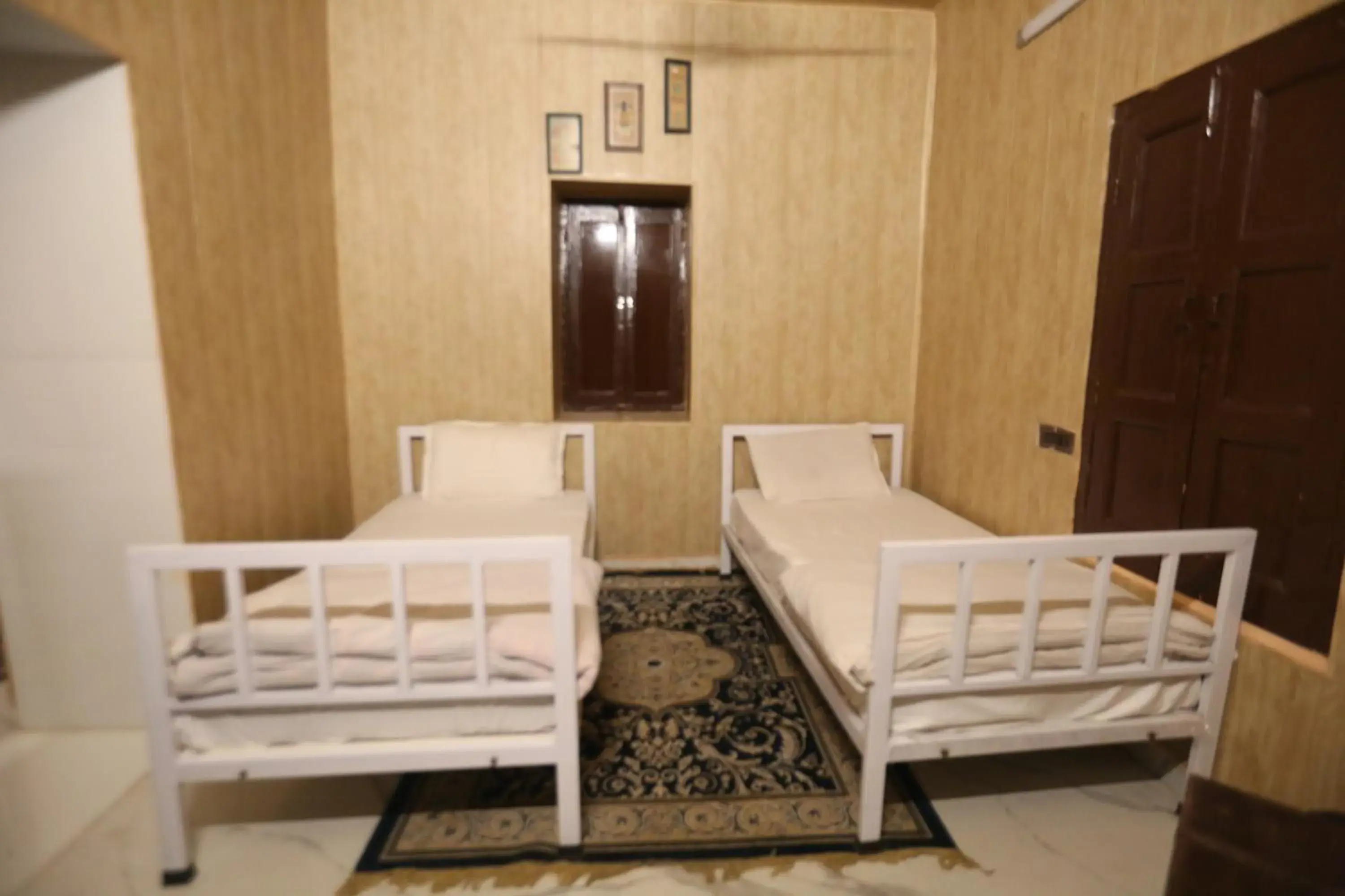 Bed in Vedic Dham Ganga Bed in Vedic Dham Ganga