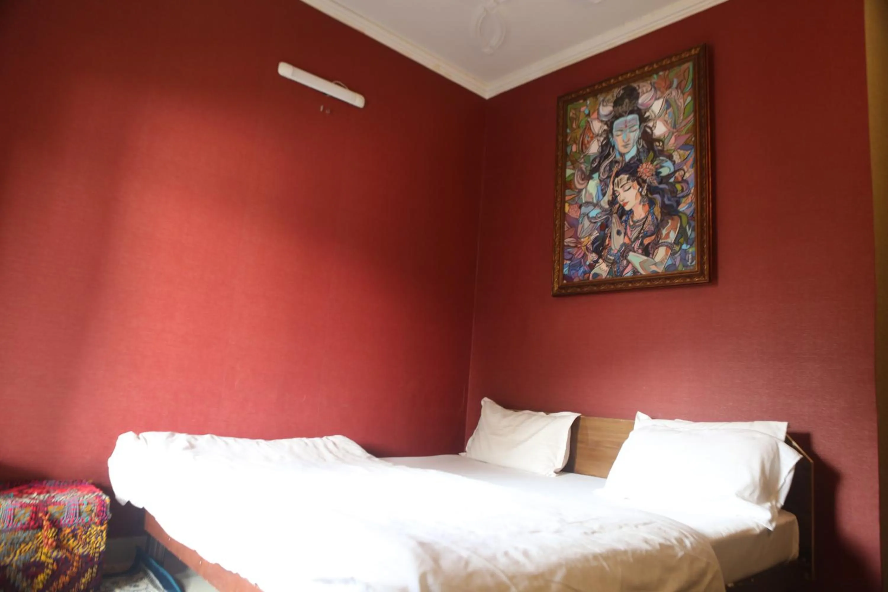 Bed in Vedic Dham Ganga