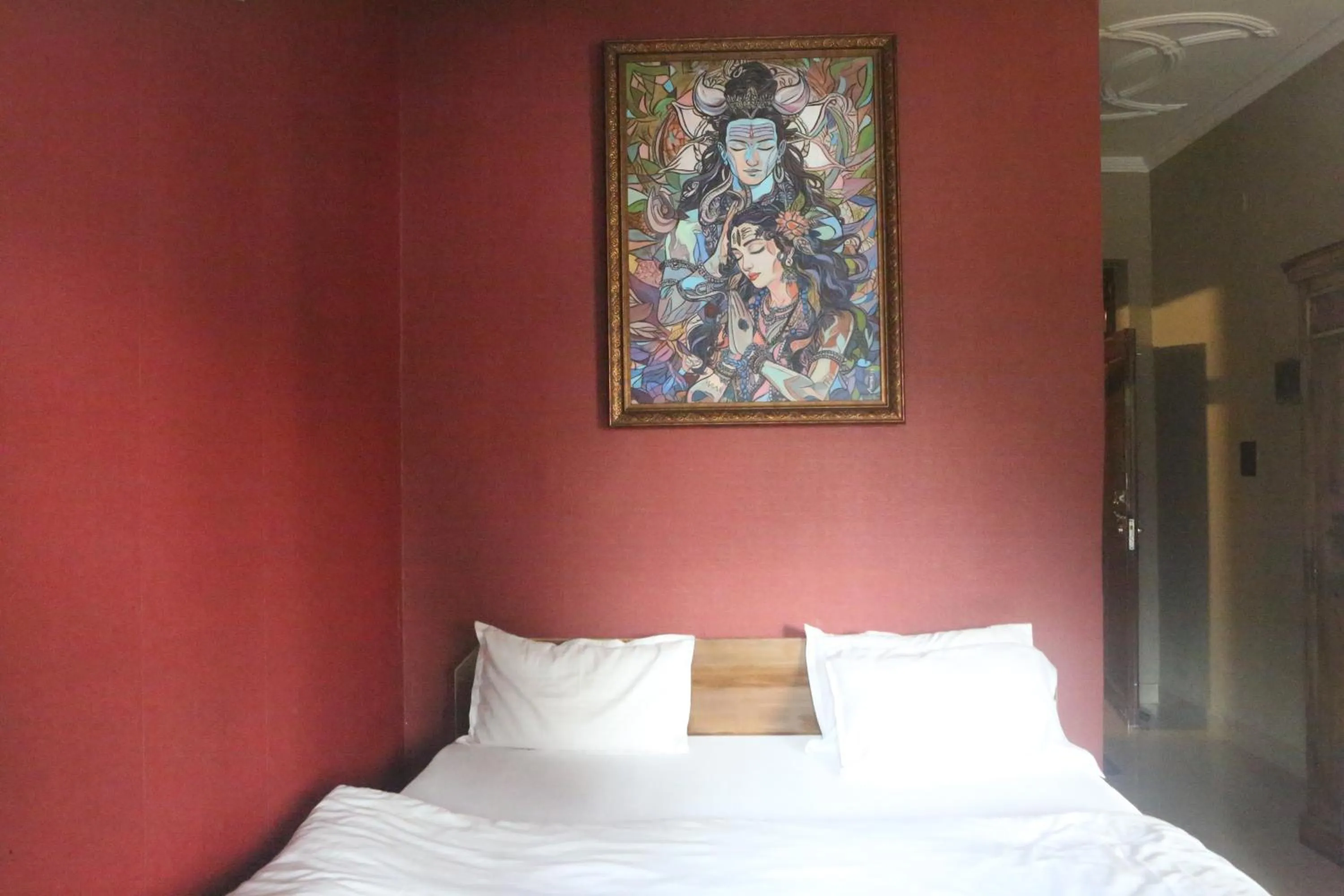 Bed in Vedic Dham Ganga