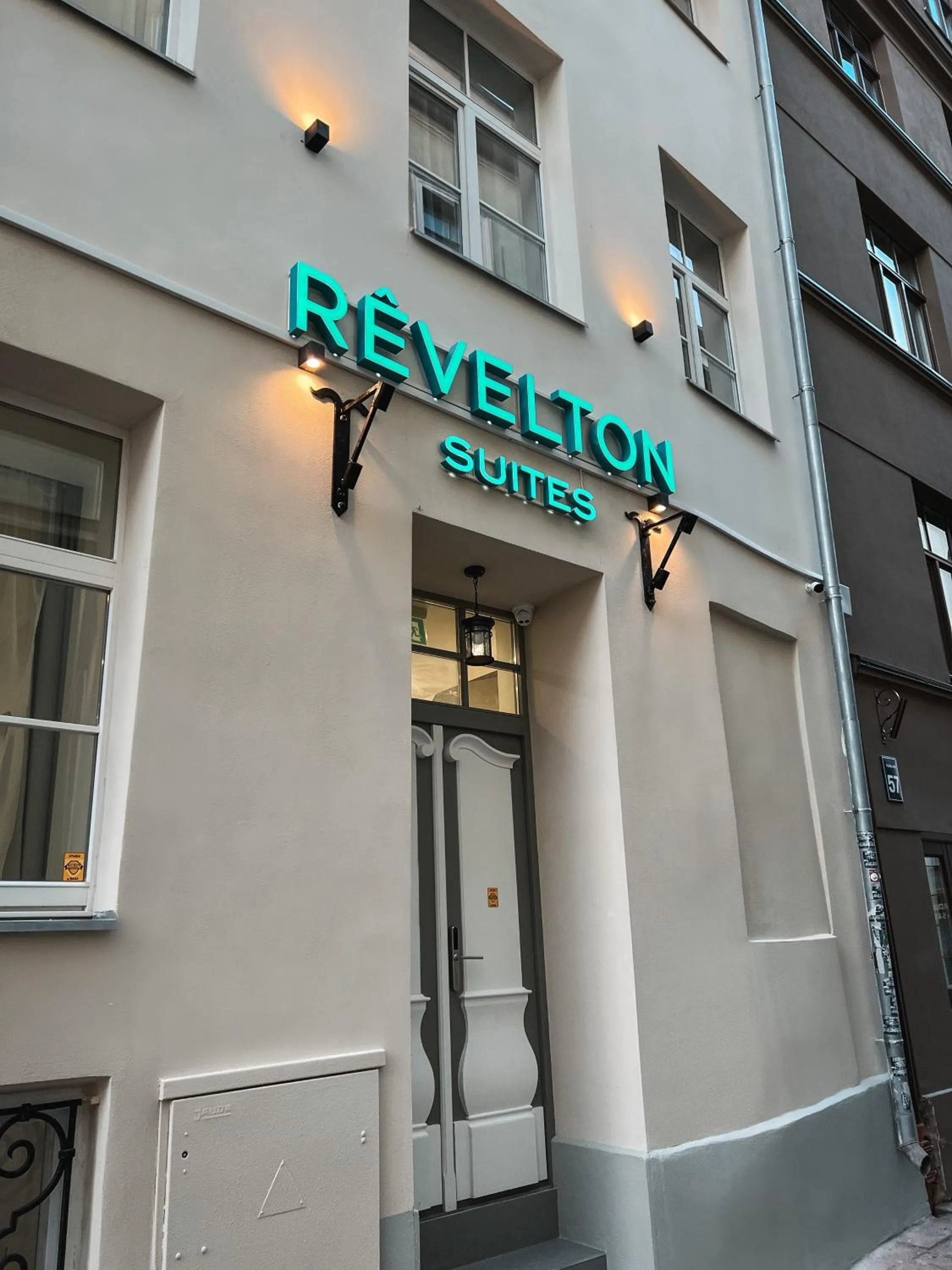 Facade/entrance in Revelton Suites Riga