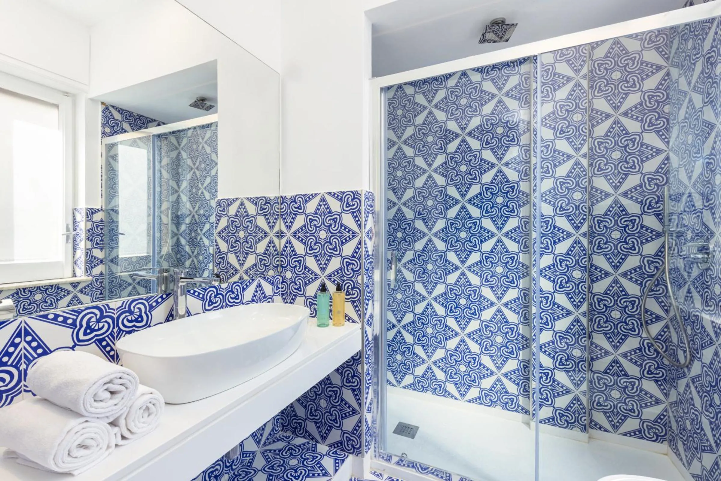 Bathroom in Blue Splendor Sorrento Apartment