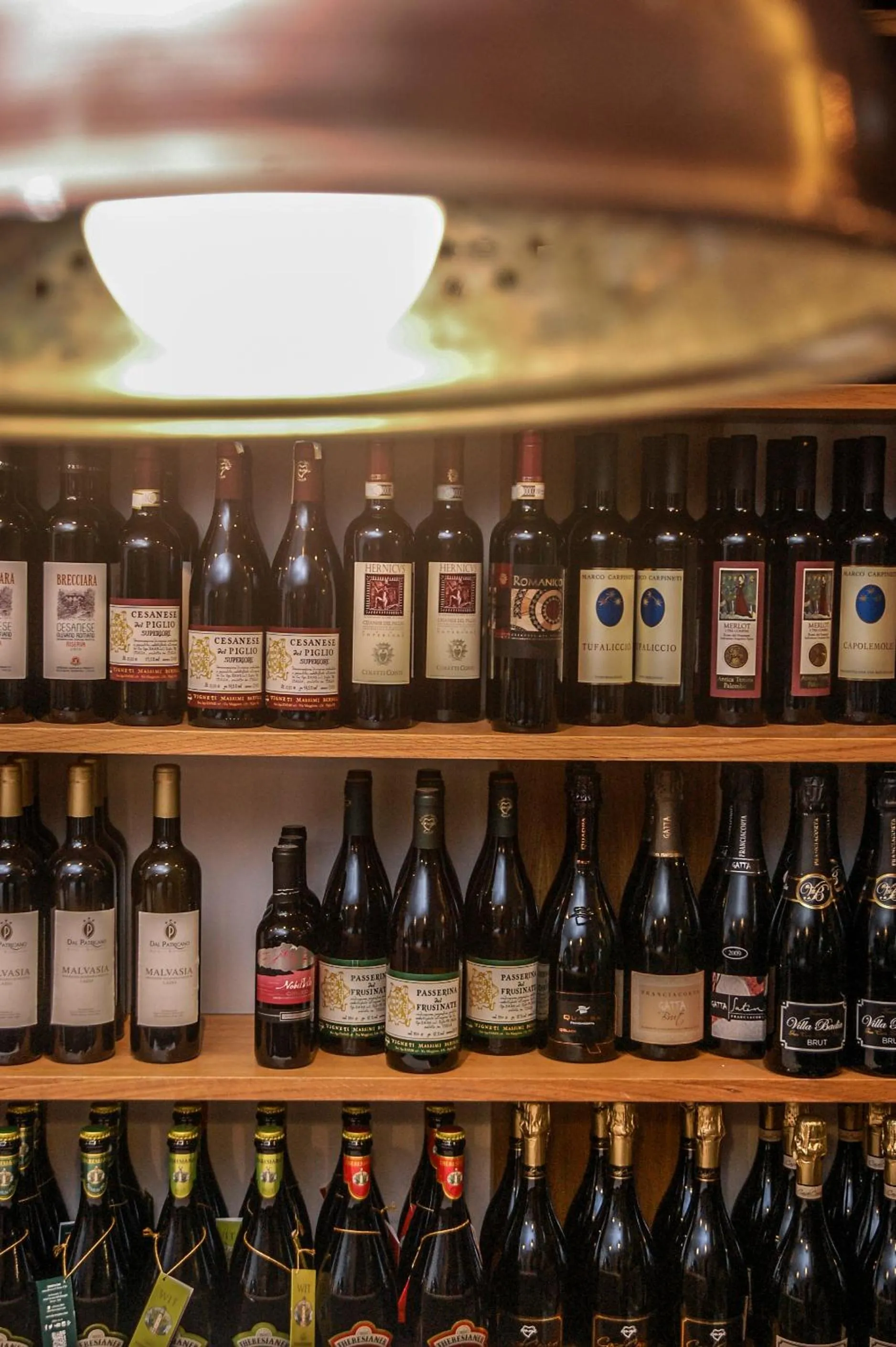 Alcoholic drinks in Dal Patricano