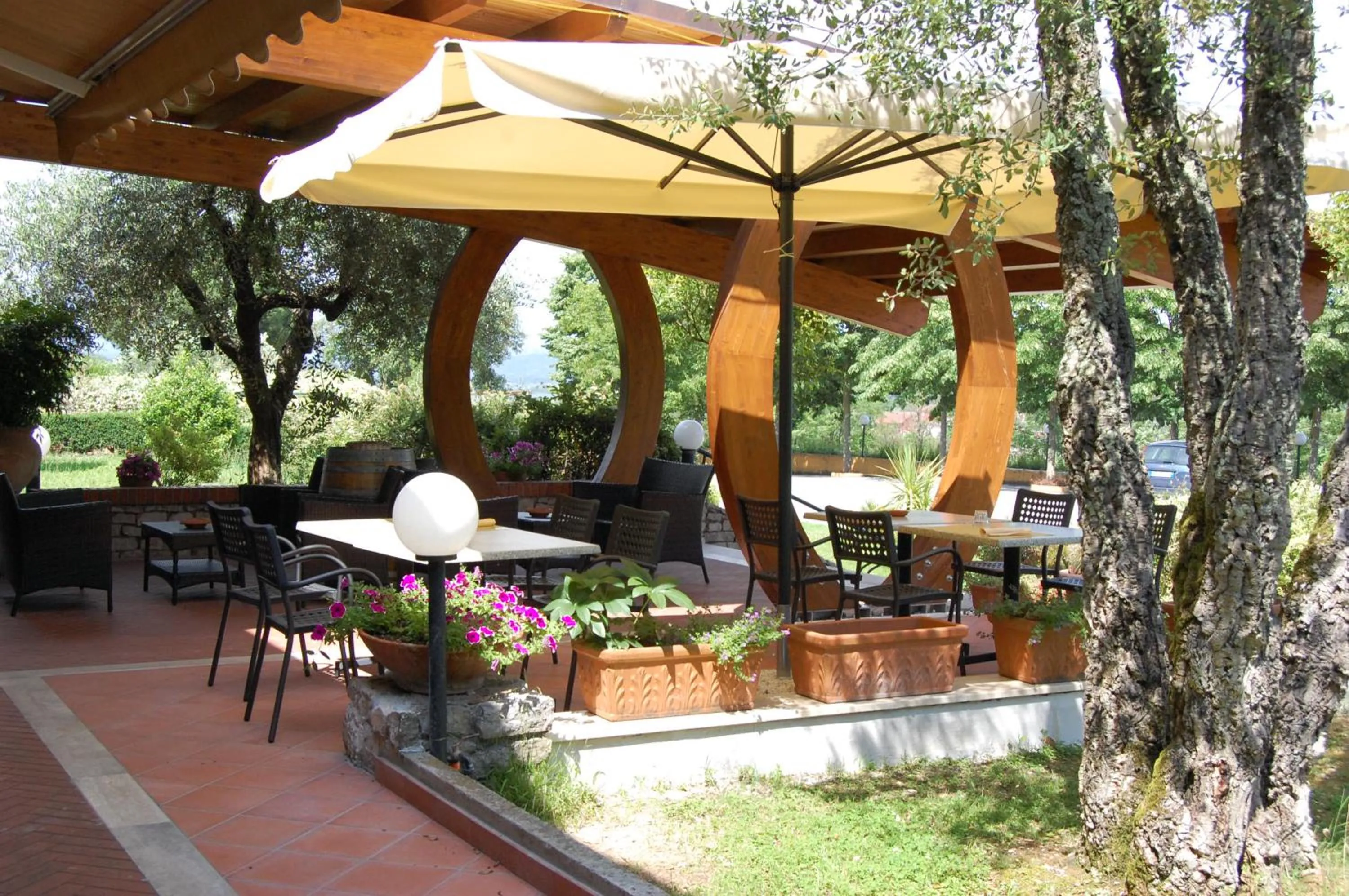 Patio in Dal Patricano