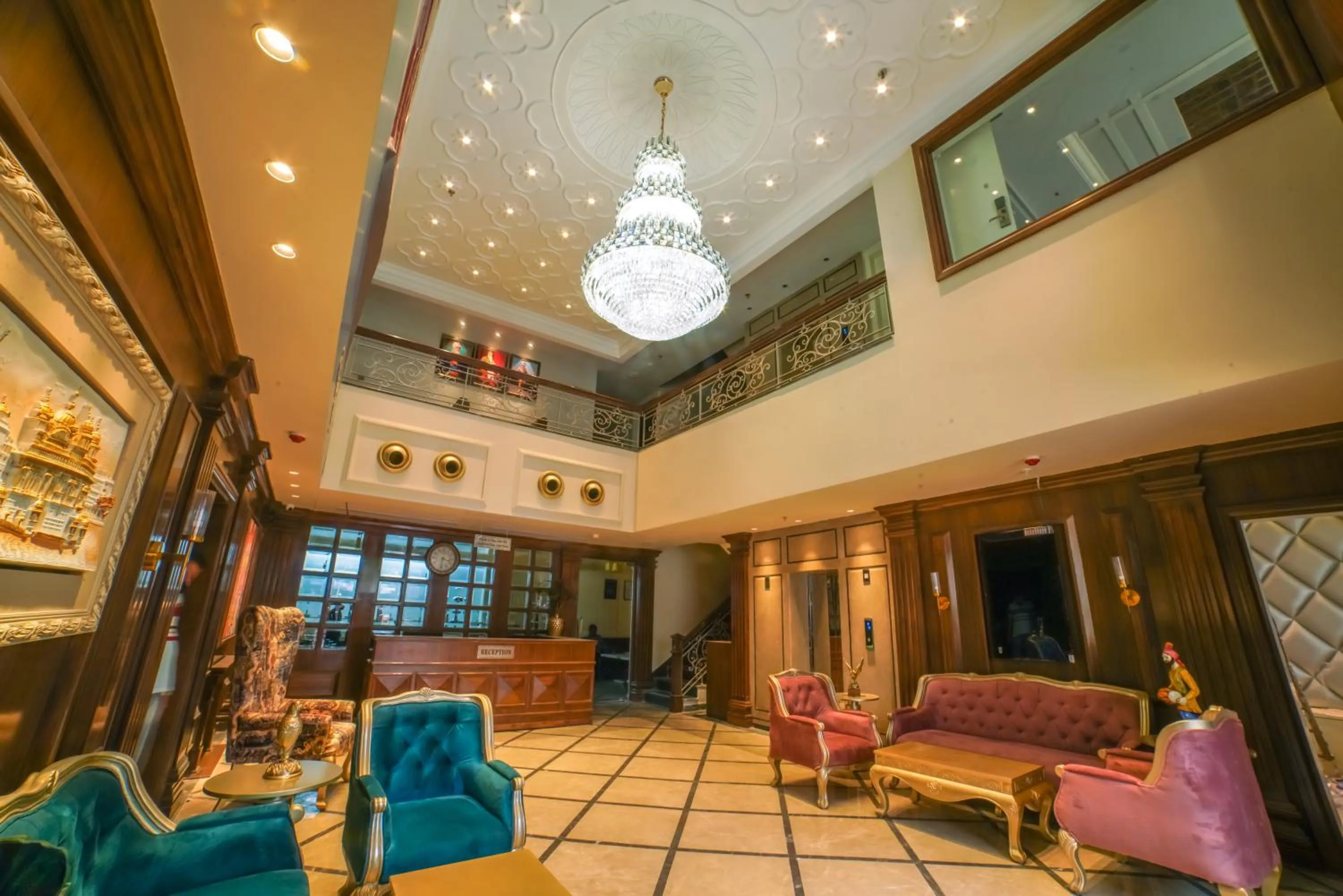 Lobby or reception in Country Inn Hall of Heritage Amritsar