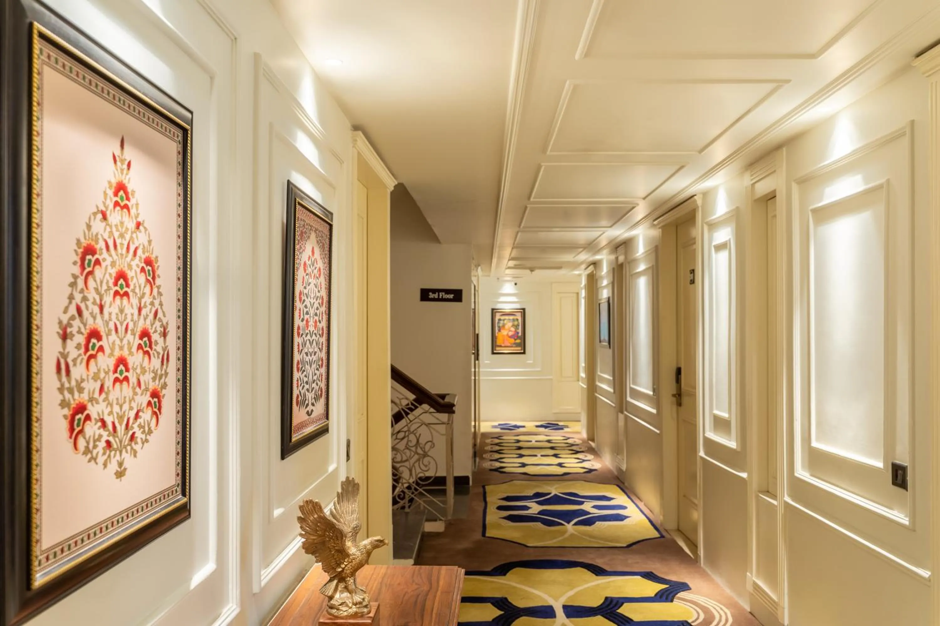 Quiet street view in Country Inn Hall of Heritage Amritsar