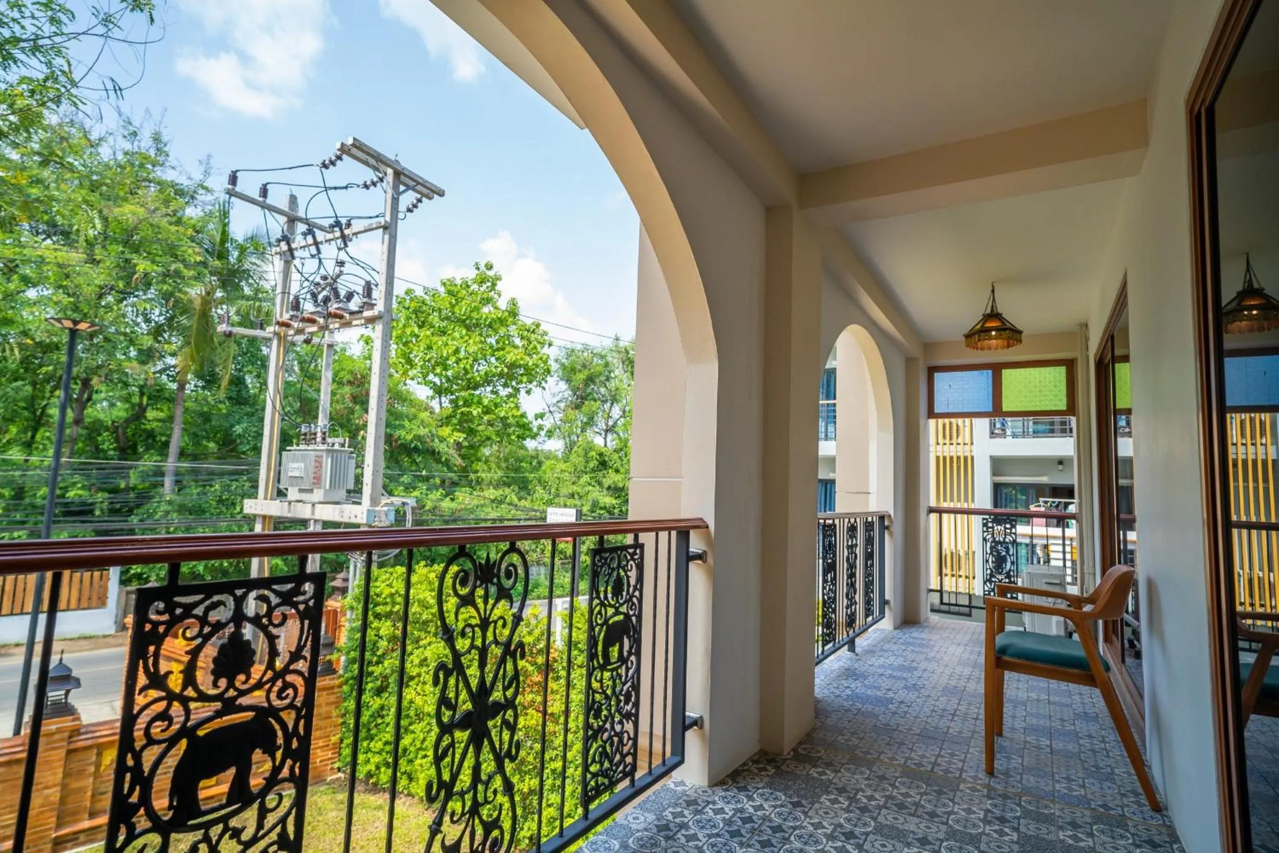 Balcony/Terrace in Siri Nakornpink Chiang Mai Hotel SHA Plus