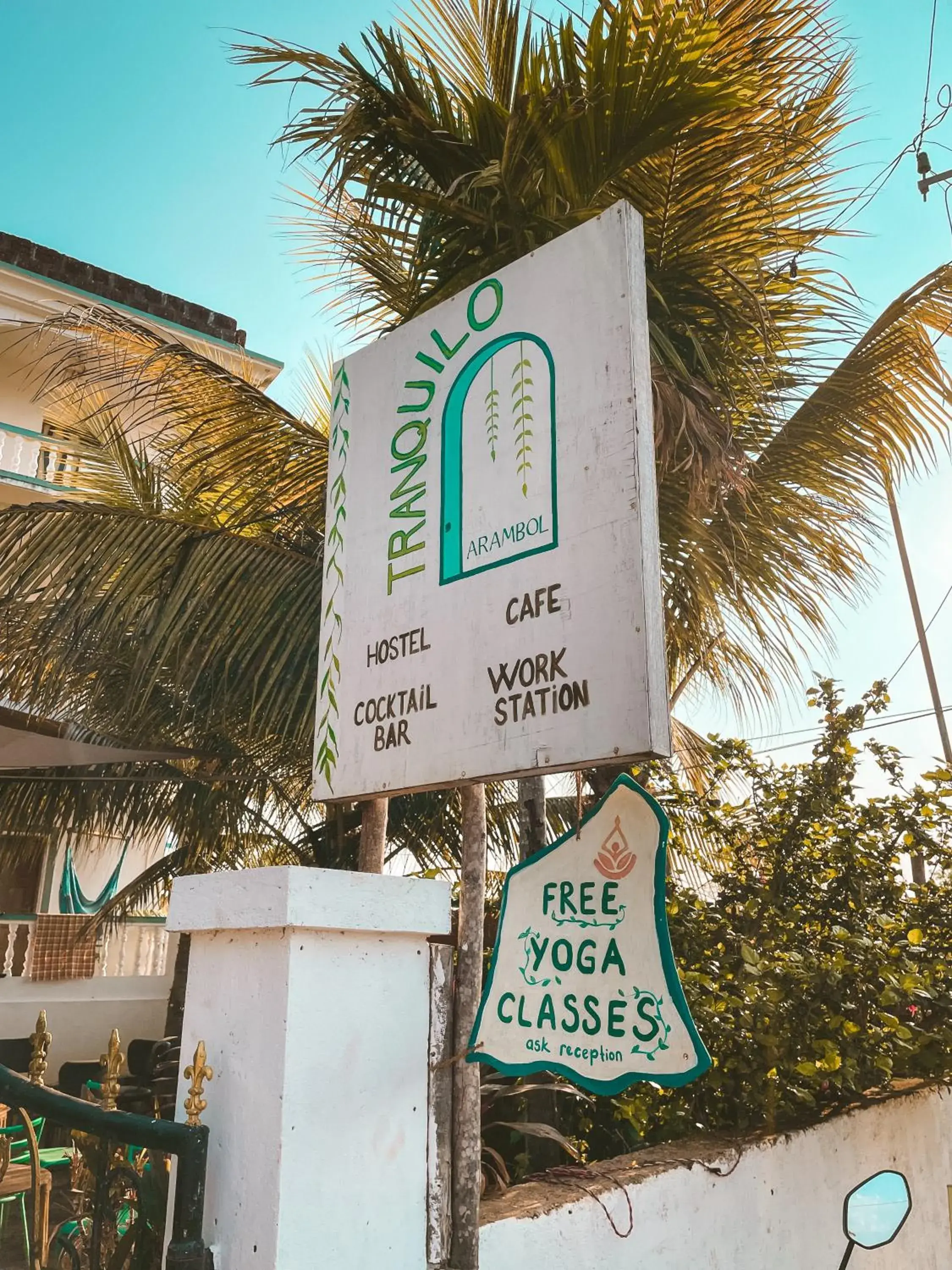 Property building in Tranquilo Arambol Property building in Tranquilo Arambol