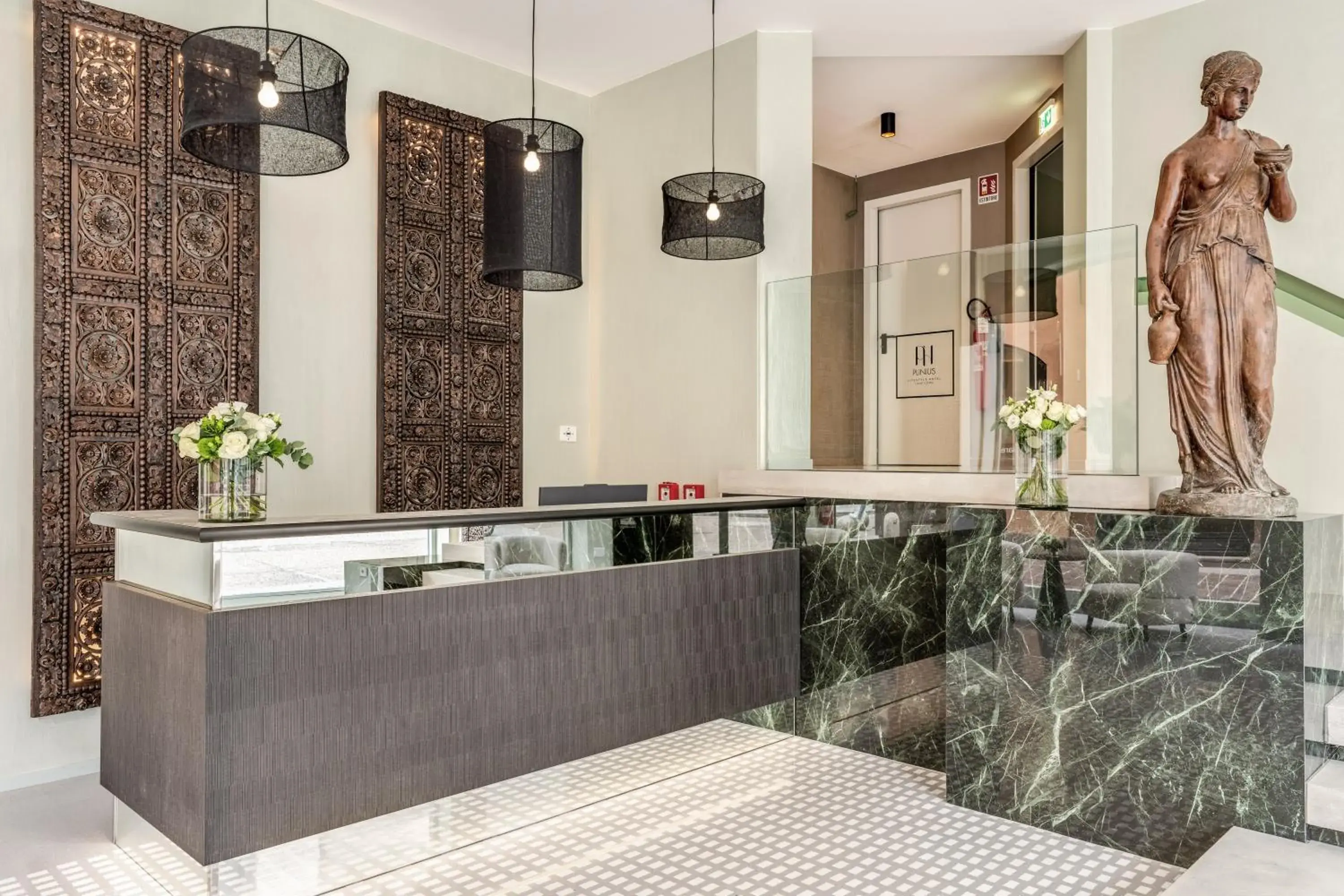 Lobby or reception in Plinius Lifestyle Hotel Lake Como Lobby or reception in Plinius Lifestyle Hotel Lake Como