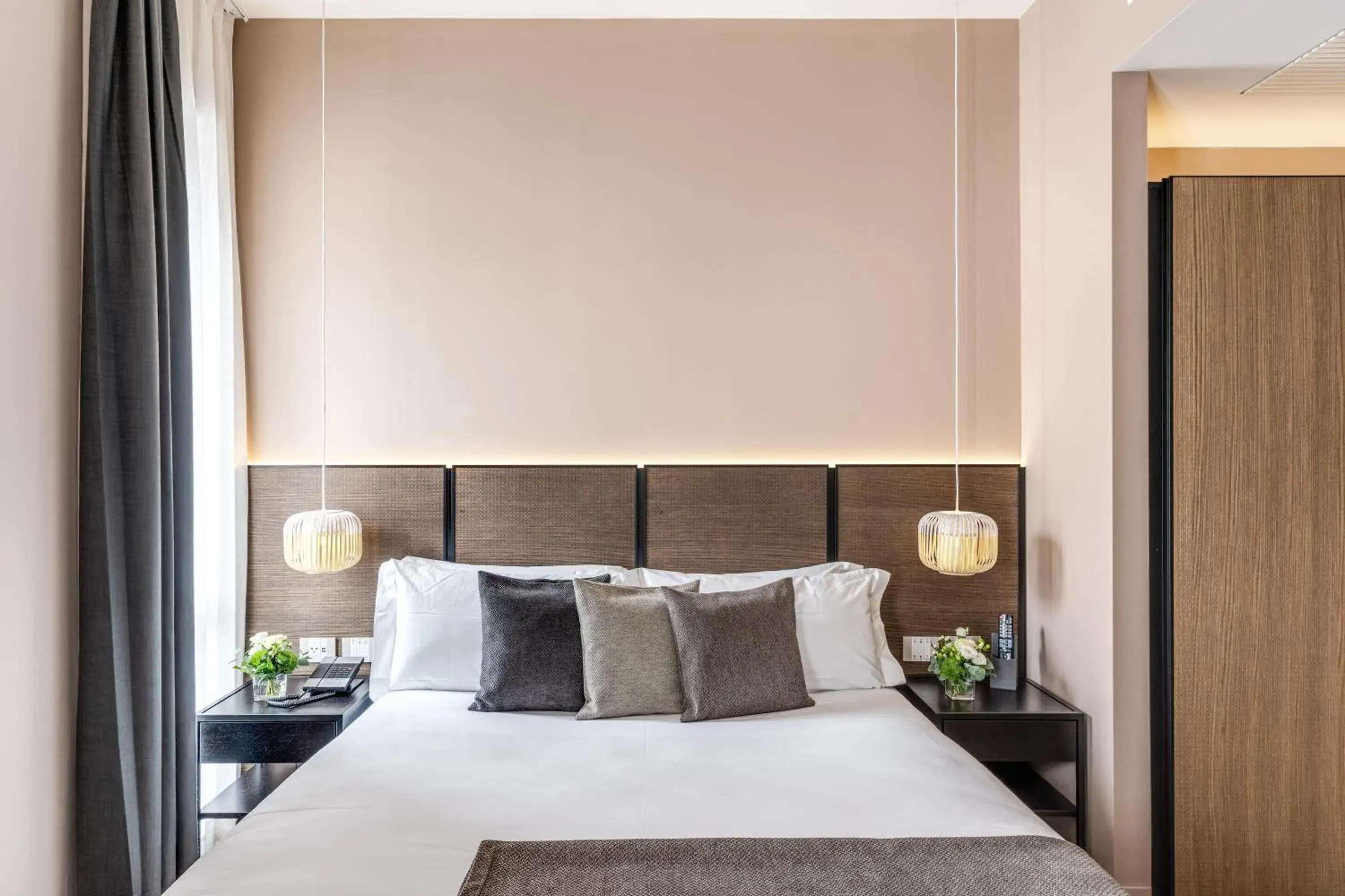 Bedroom, Bed in Plinius Lifestyle Hotel Lake Como Bedroom, Bed in Plinius Lifestyle Hotel Lake Como