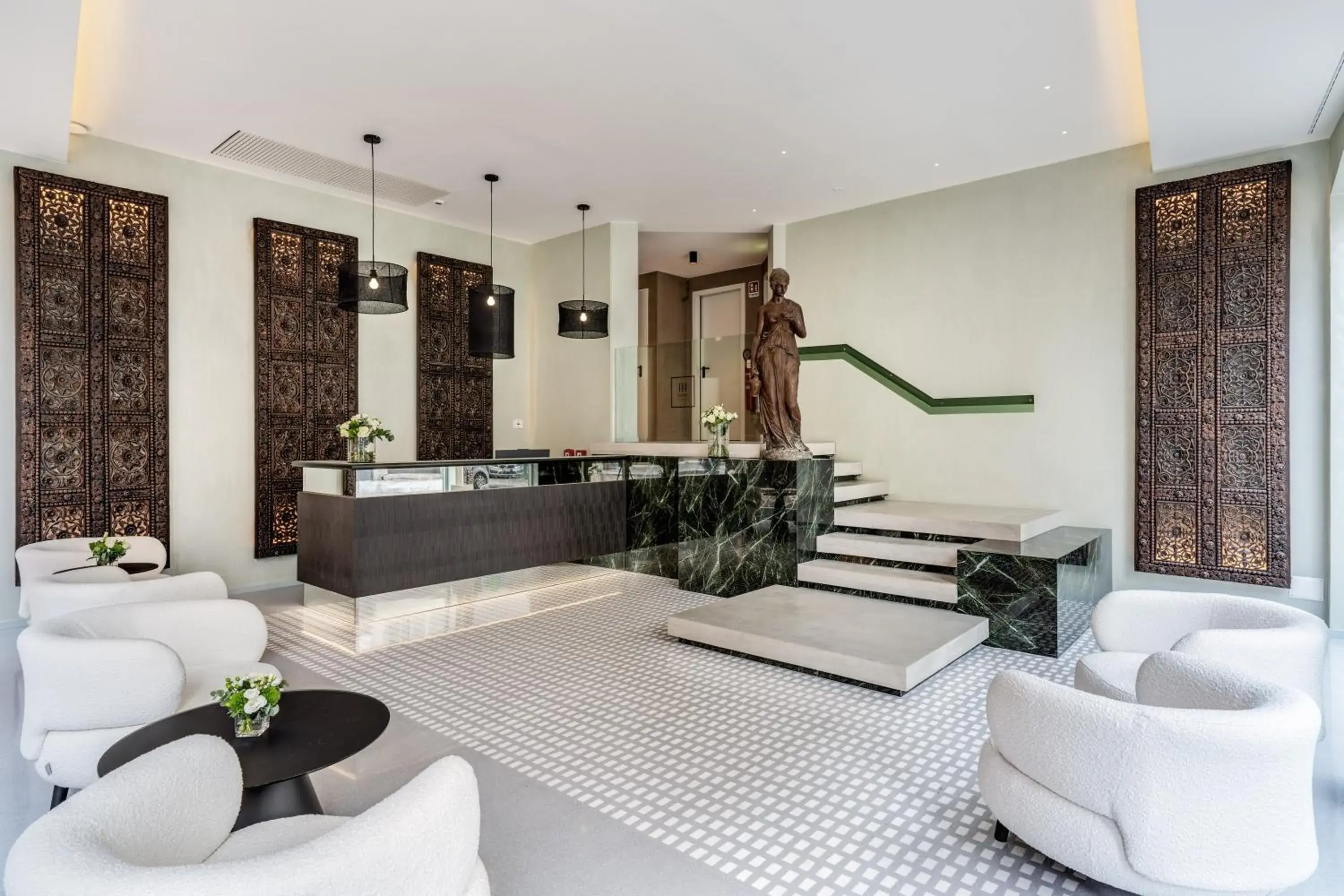 Lobby or reception in Plinius Lifestyle Hotel Lake Como Lobby or reception in Plinius Lifestyle Hotel Lake Como