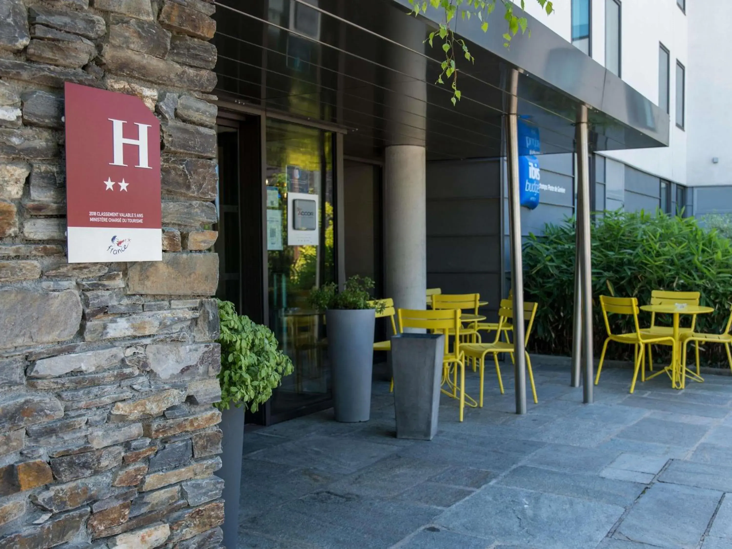 Property building in Ibis Budget Archamps Porte de Genève Property building in Ibis Budget Archamps Porte de Genève