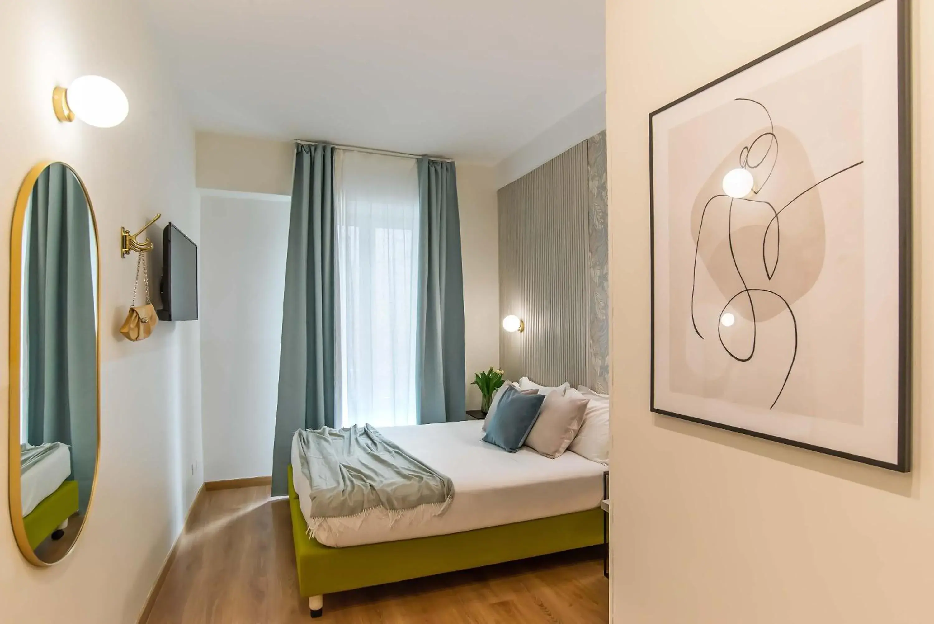 Bedroom, Bed in 94Rooms Vatican Guest House- Scipioni Bedroom, Bed in 94Rooms Vatican Guest House- Scipioni
