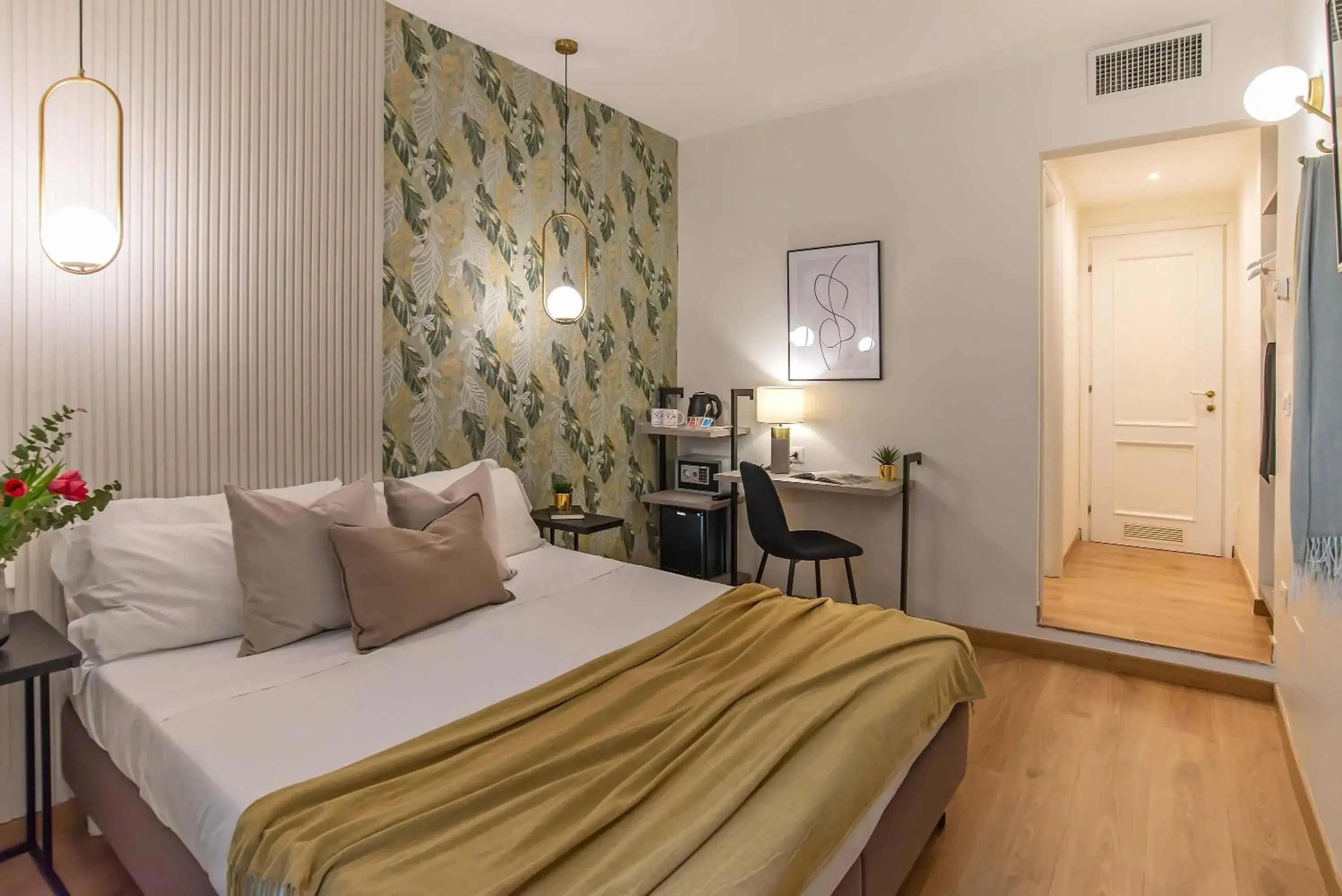 Bed in 94Rooms Vatican Guest House- Scipioni Bed in 94Rooms Vatican Guest House- Scipioni