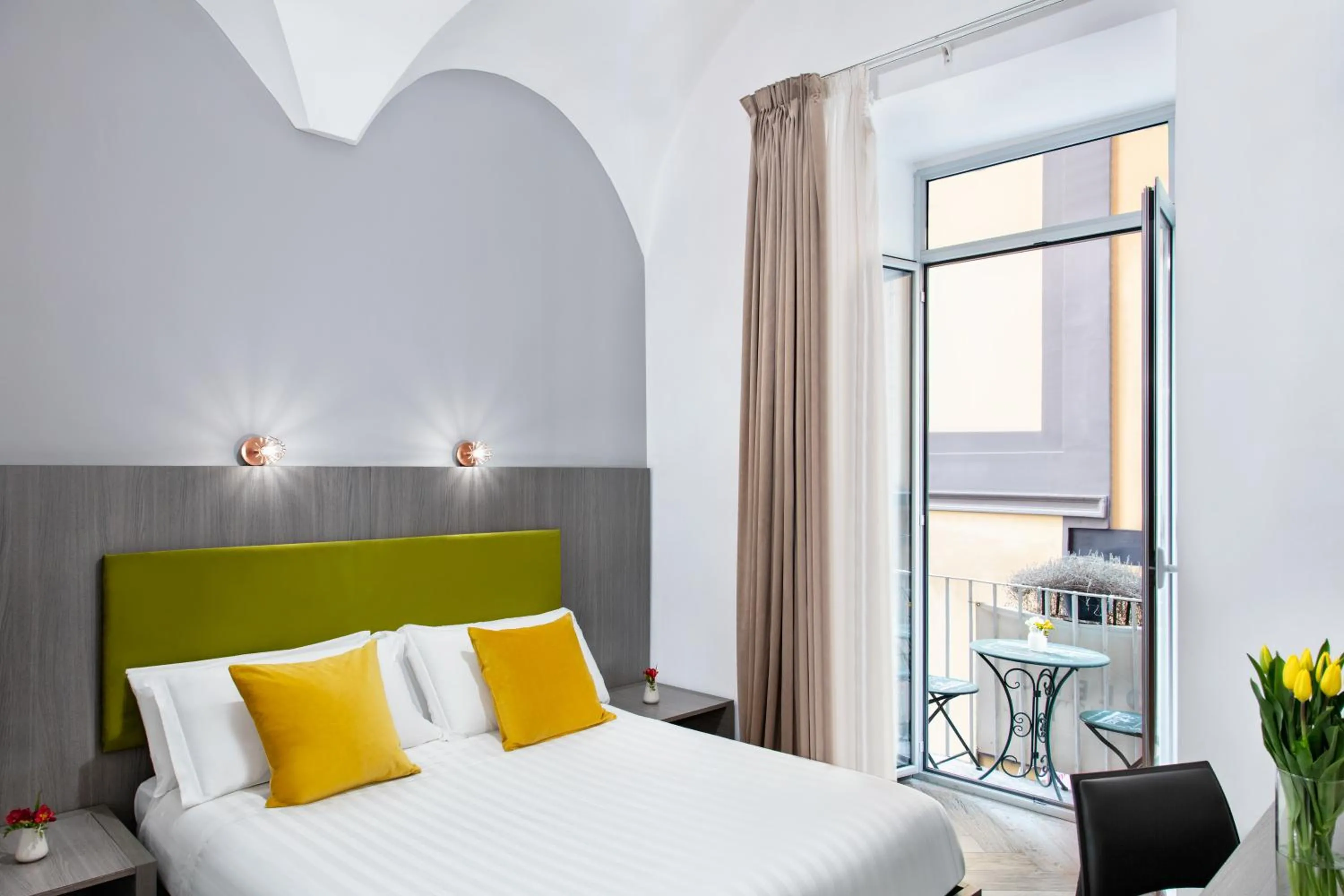 Double Room with Balcony in Residenza Toledo