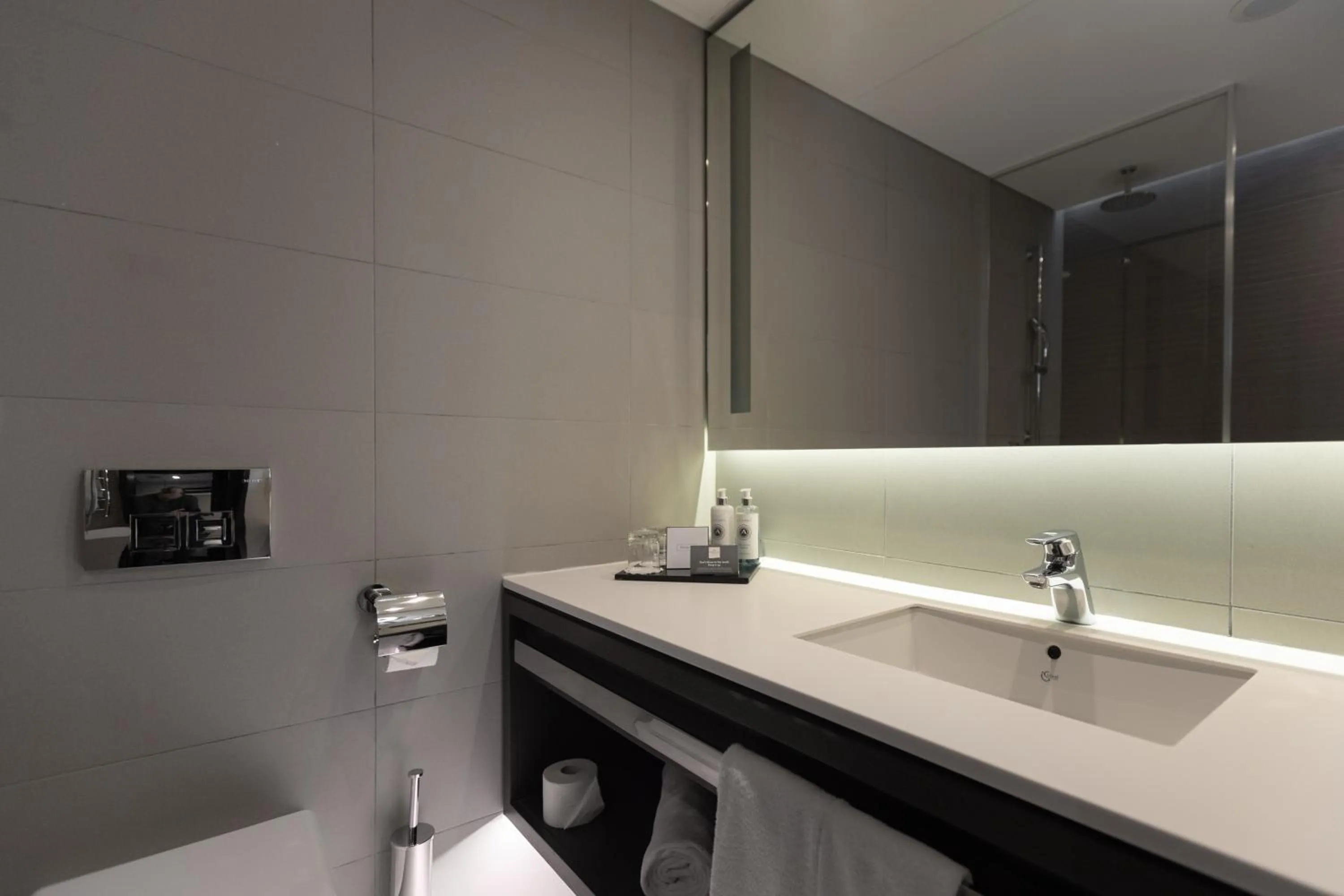Bathroom in Crowne Plaza Belgrade by IHG