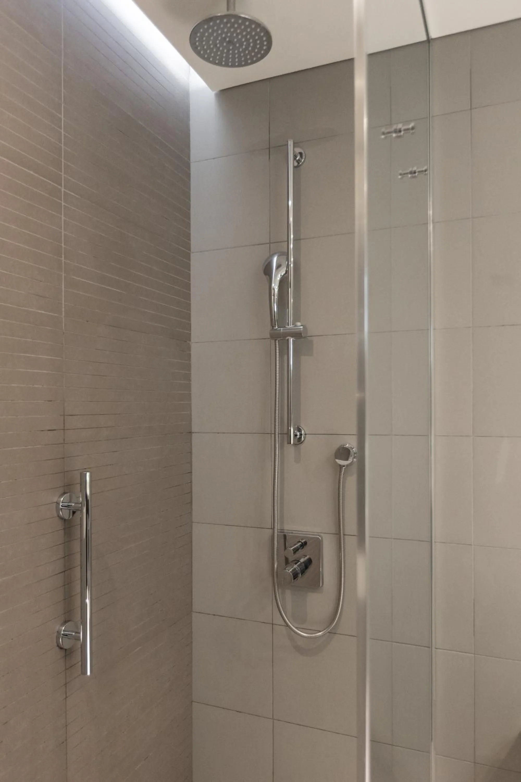 Shower in Crowne Plaza Belgrade by IHG