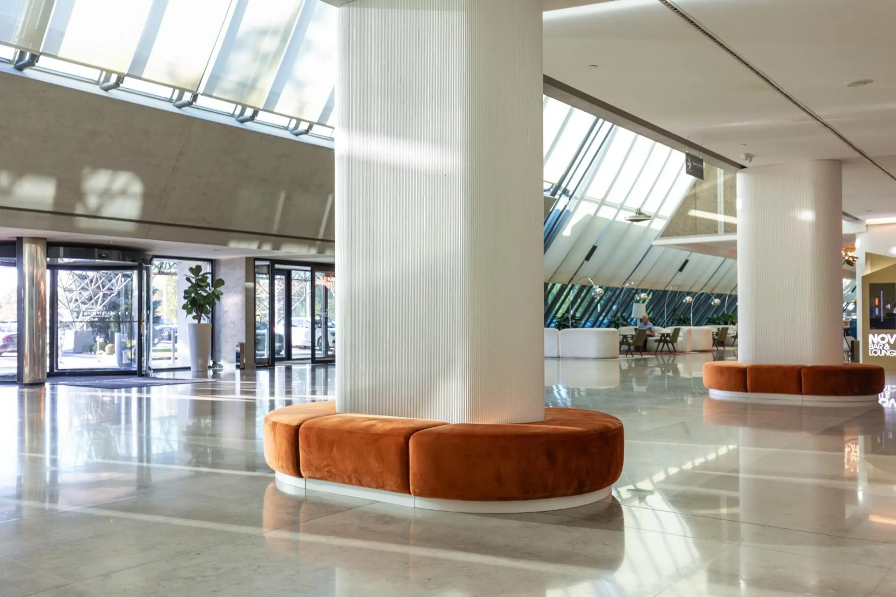 Lobby or reception in Crowne Plaza Belgrade by IHG Lobby or reception in Crowne Plaza Belgrade by IHG