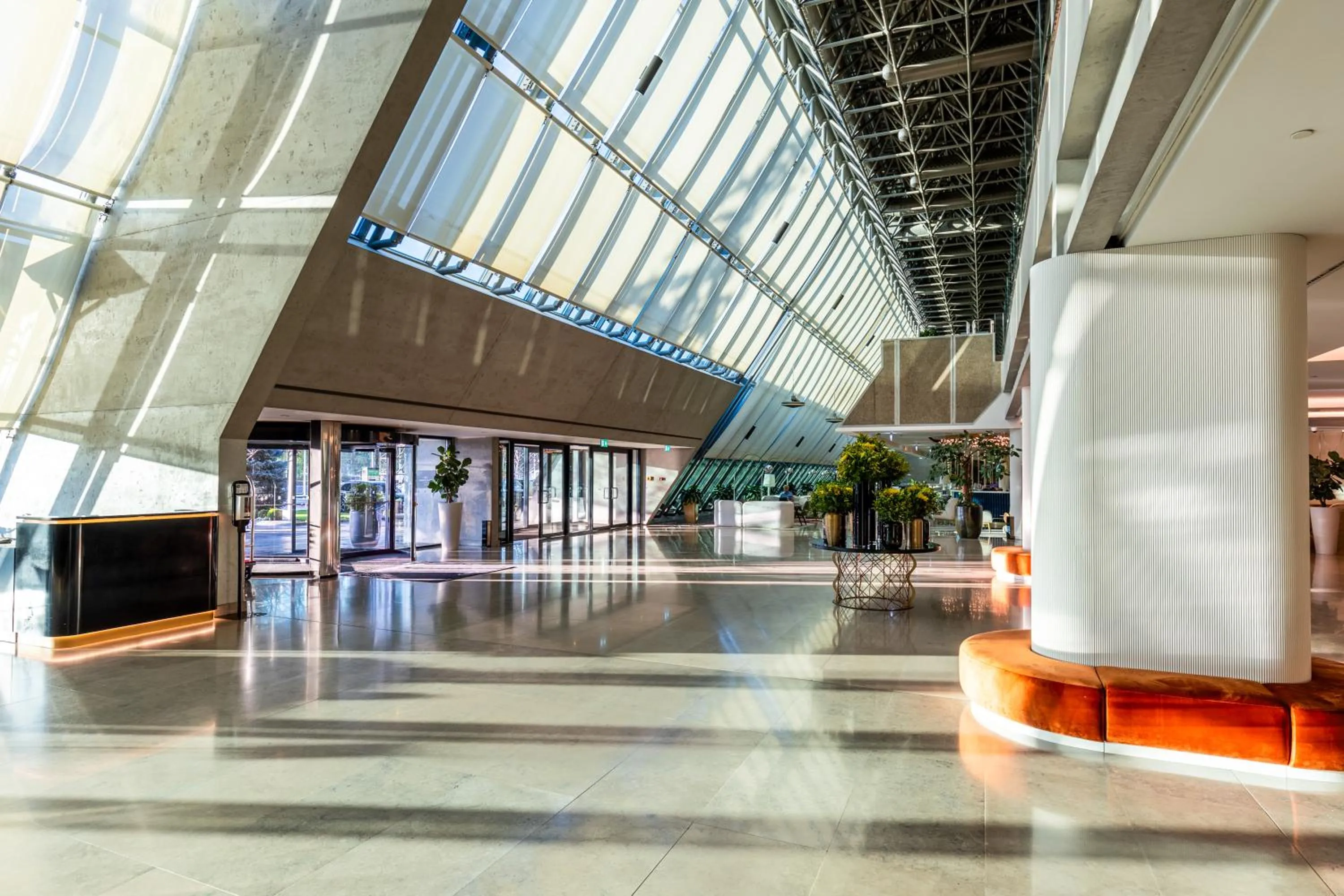 Lobby or reception in Crowne Plaza Belgrade by IHG