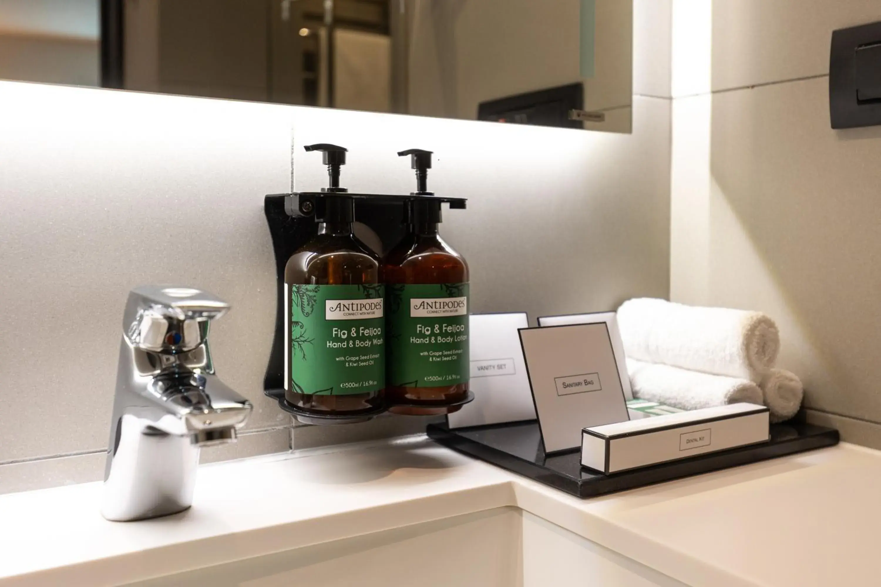 Bathroom in Crowne Plaza Belgrade by IHG Bathroom in Crowne Plaza Belgrade by IHG