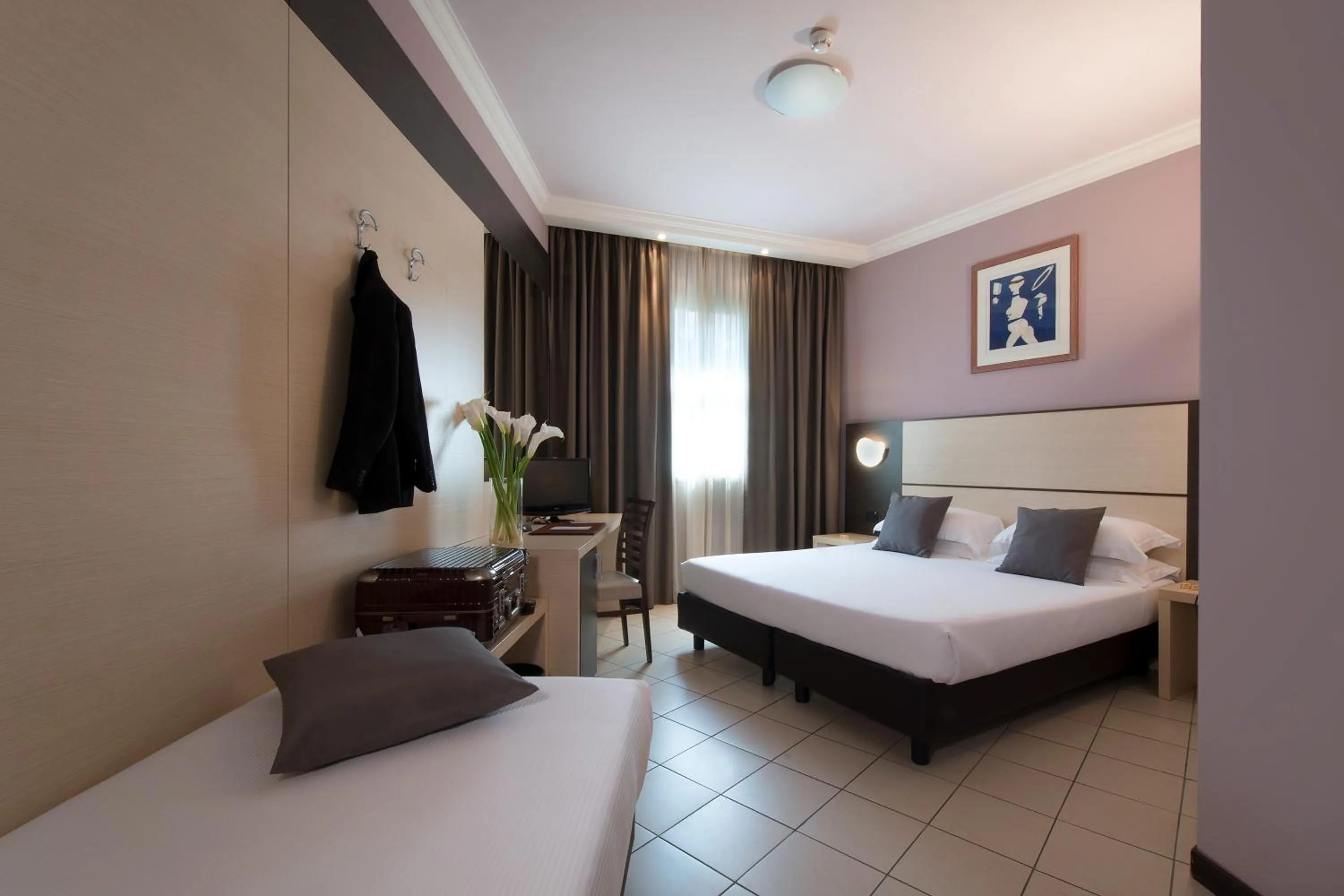 Bedroom, Bed in CDH Hotel La Spezia